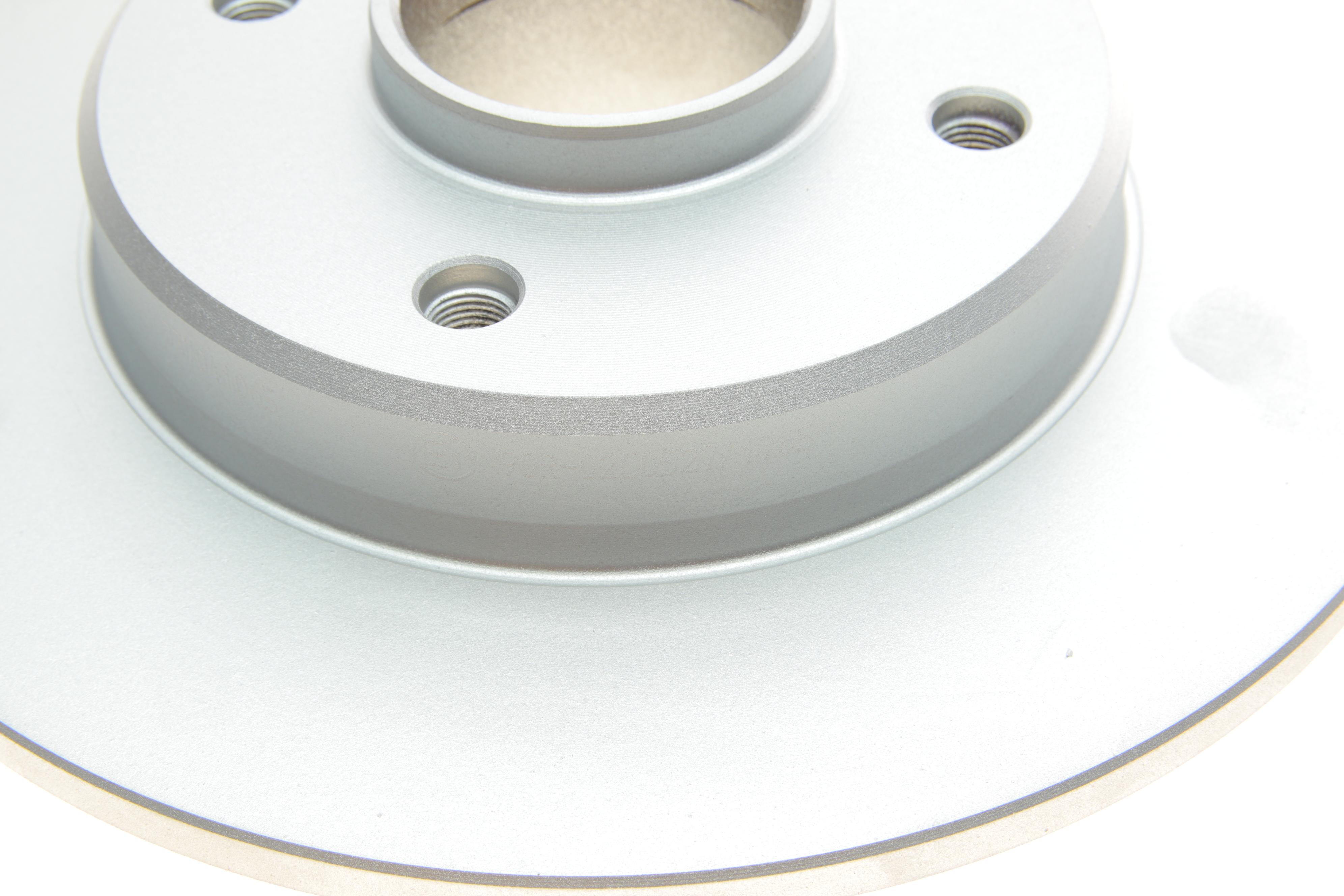 Диск гальмівний (задній) Citroen C3/C4 /Peugeot 207/307 05- (249х9) (без підшипника) (з покриттям)