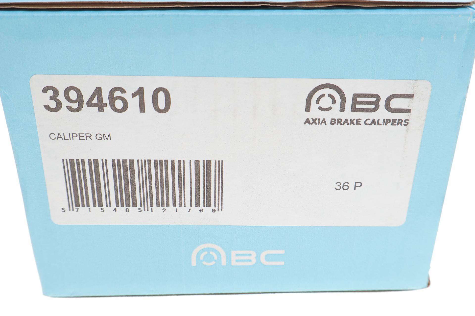 Супорт гальмівний (задній) (L) Opel Astra J 12-20 (d=40mm) (ATE) (для диска d=314mm)