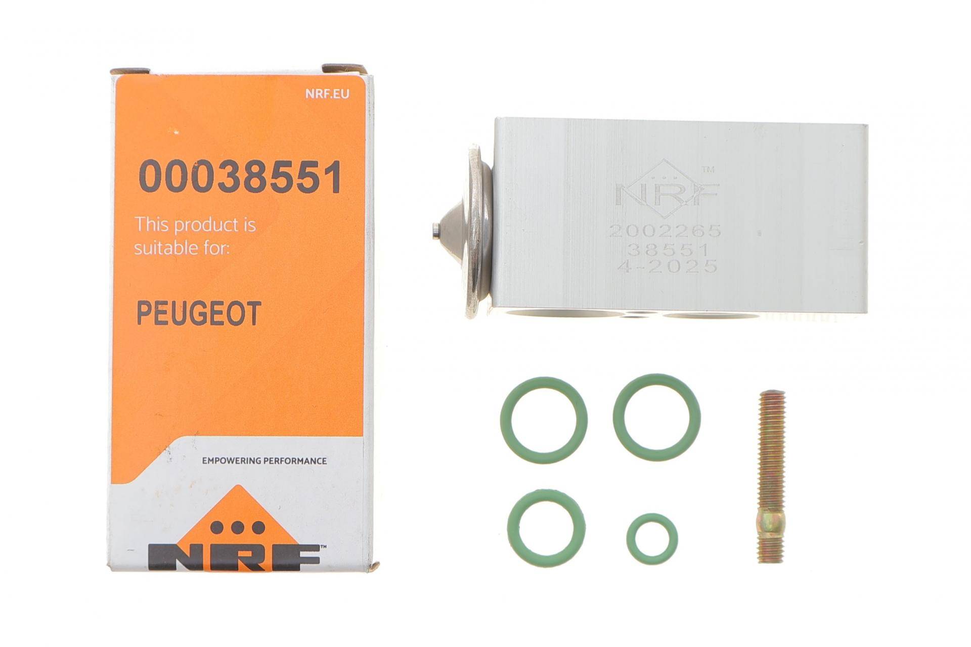 Клапан системи кондиціонування (розширювальний) Peugeot 407 04-