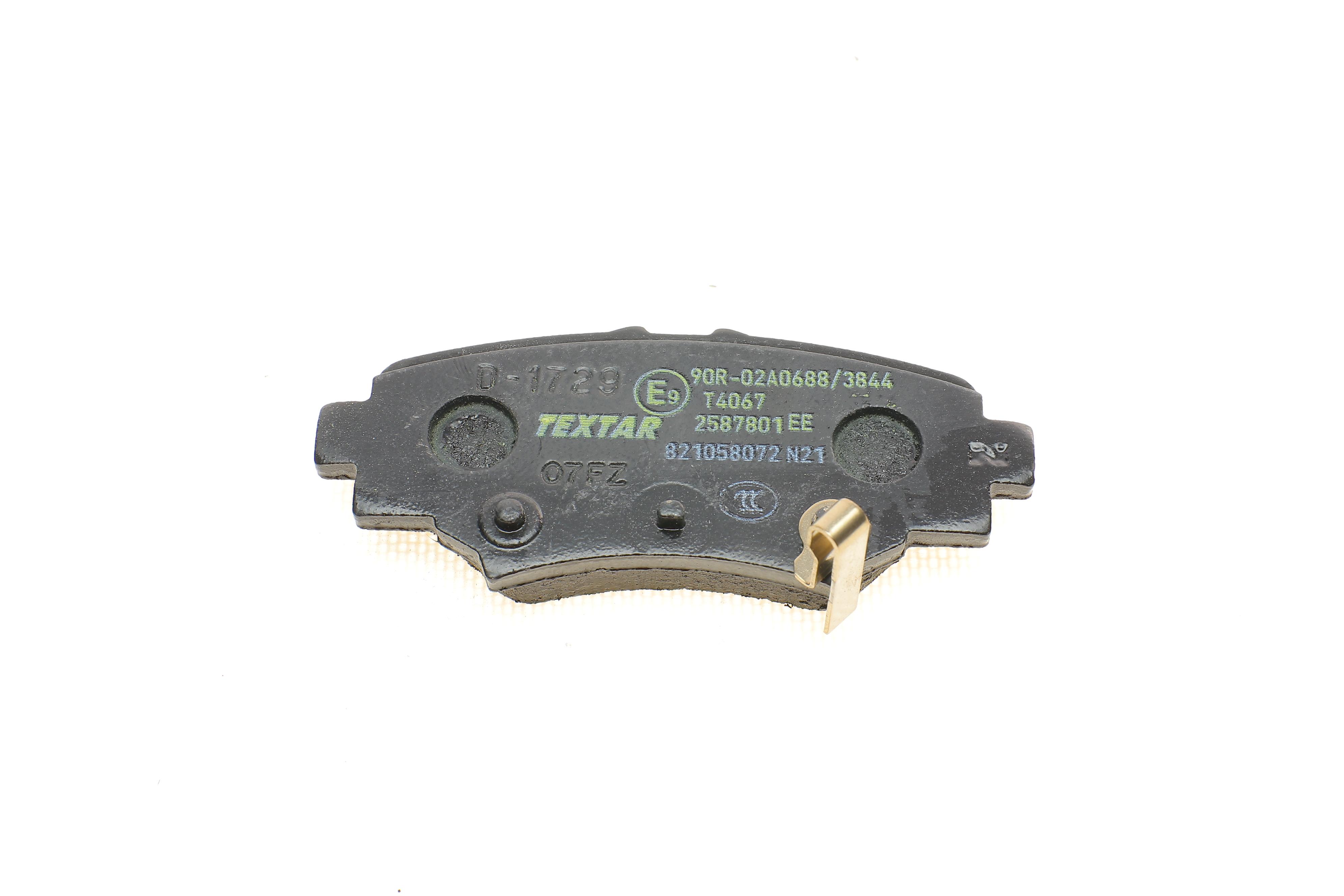 Колодки тормозные (задние) Mazda 3 13- (101.5x44.5x13.8)