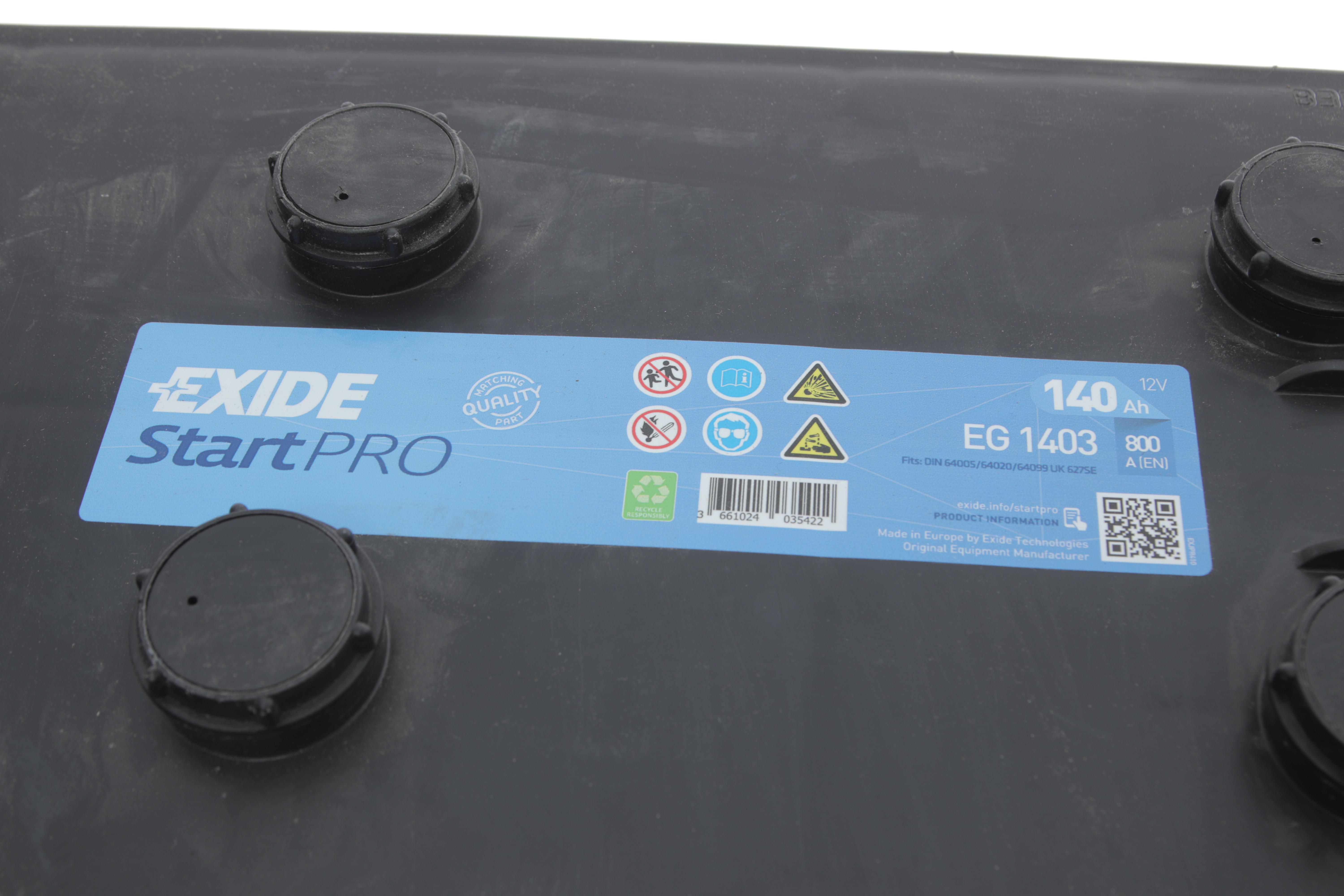 Аккумуляторная батарея 140Ah/800A (513x189x223/+L) StartPro