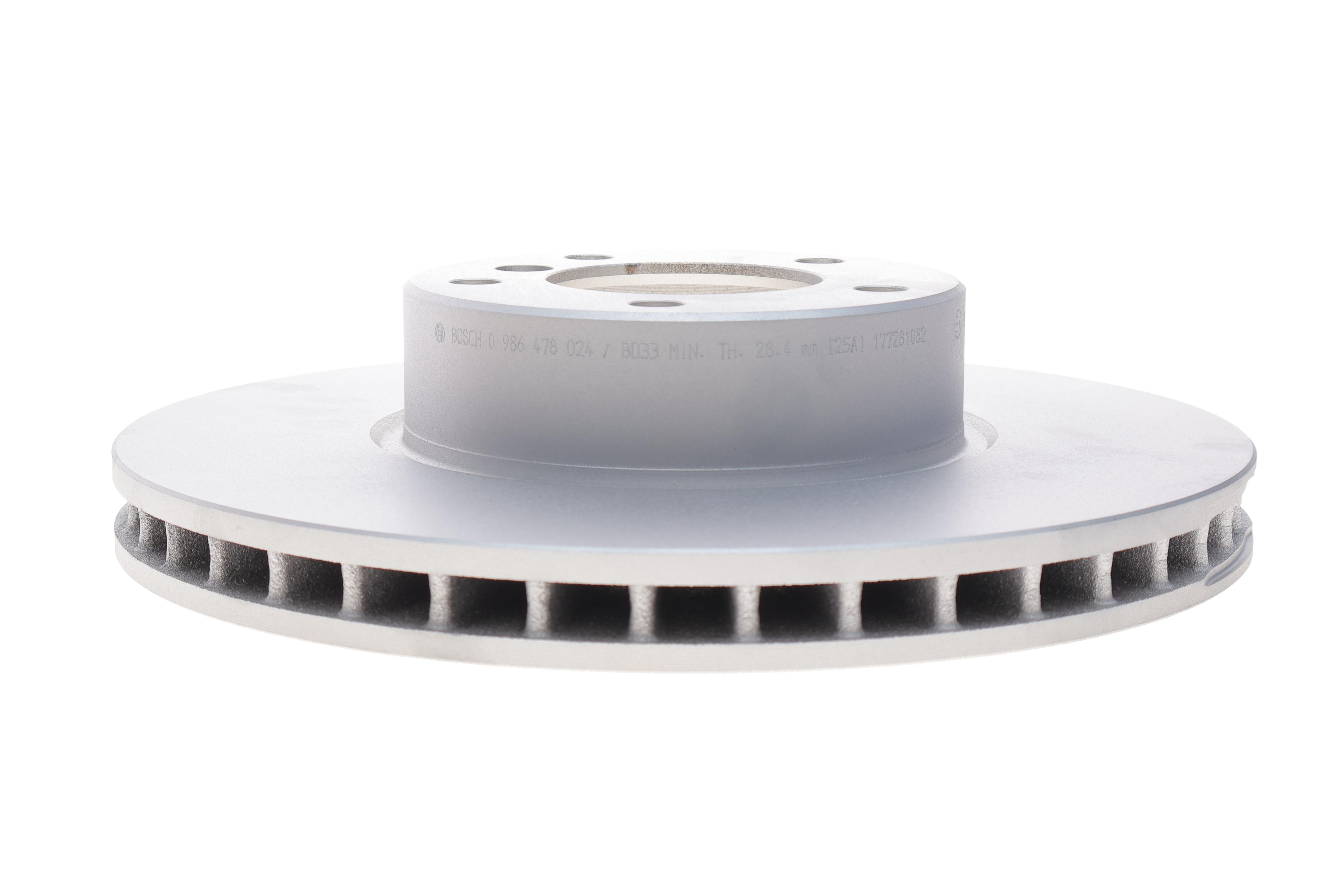 Диск гальмівний (передній) BMW 5 (E39) 96- (324x30) M47/M54/M57