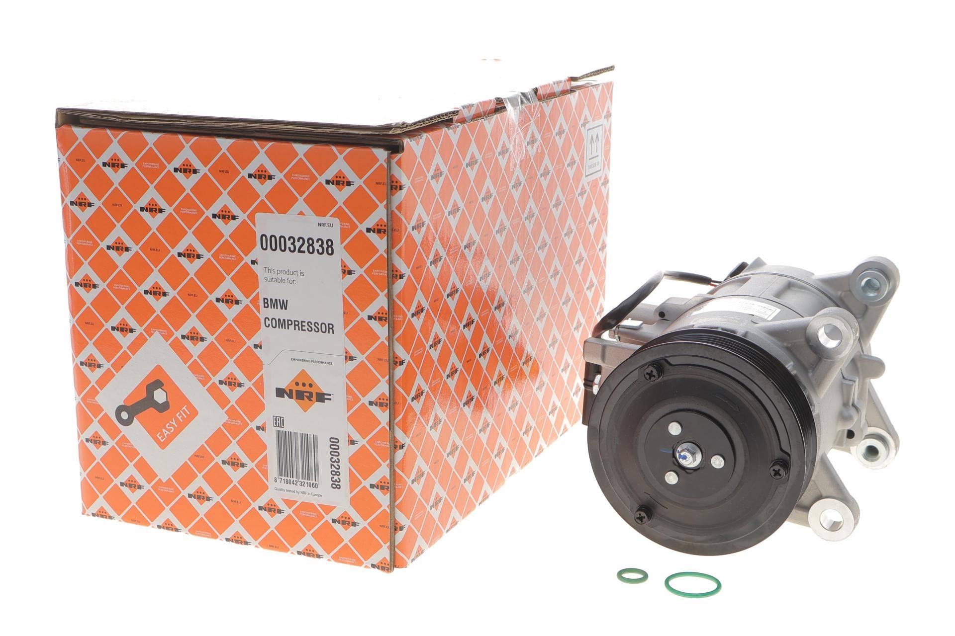 Компресор кондиціонера BMW 3 (F30/F80/F34/F31) 11- (N57/N47/N26/N20) (6PK/d=110mm)