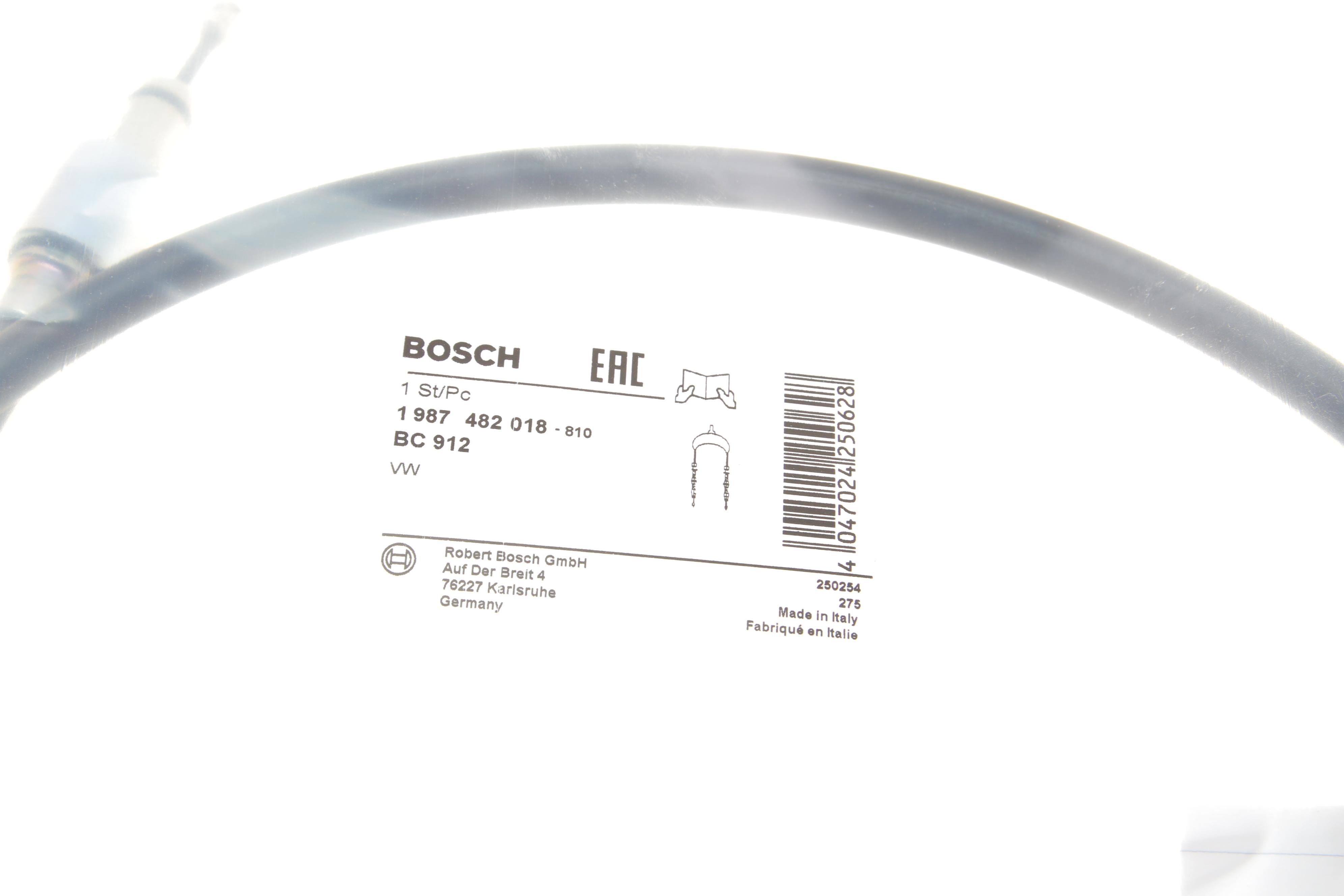 Трос ручника Porsche Cayenne/VW Touareg 2.5-6.0 02-10 (1750 мм)