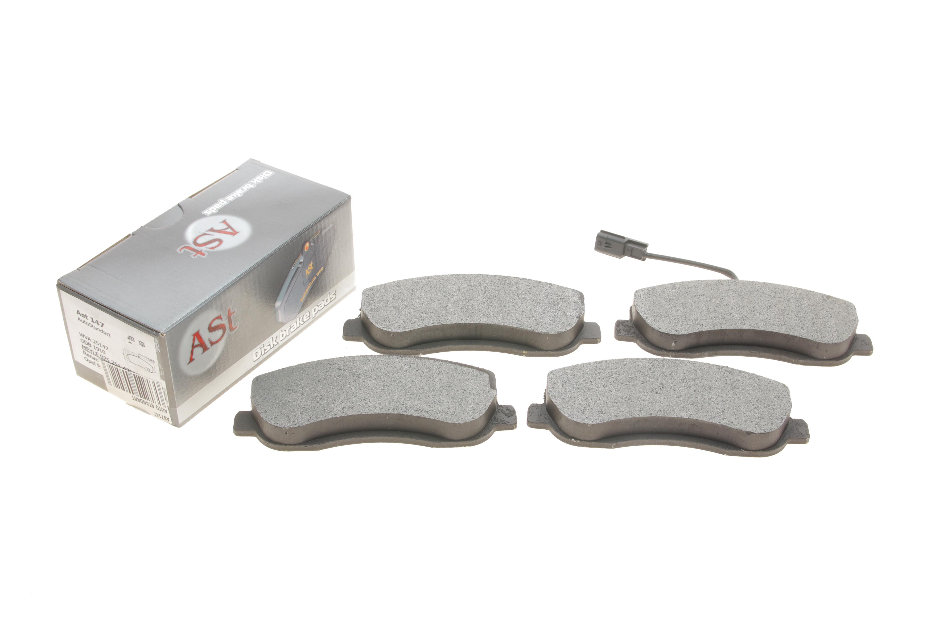 Колодки тормозные (передние) Renault Master III/Opel Movano B/Nissan NV400 10- (+датчик)