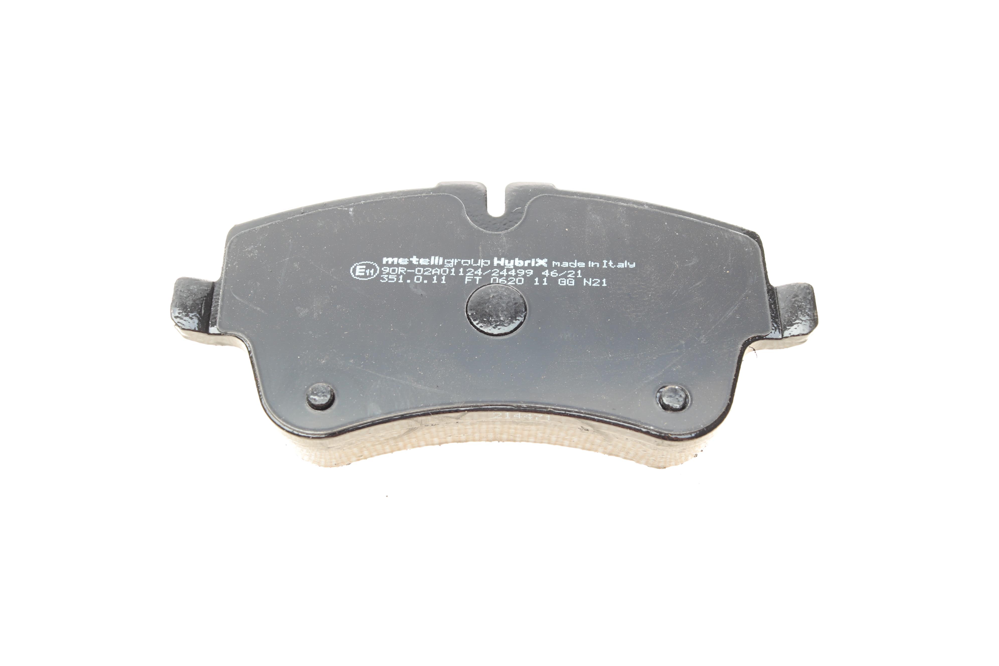 Колодки гальмівні (передні) MB C-class (W203/CL203/S203)/CLK-class (C209)/SLK-class (R171) 00-11