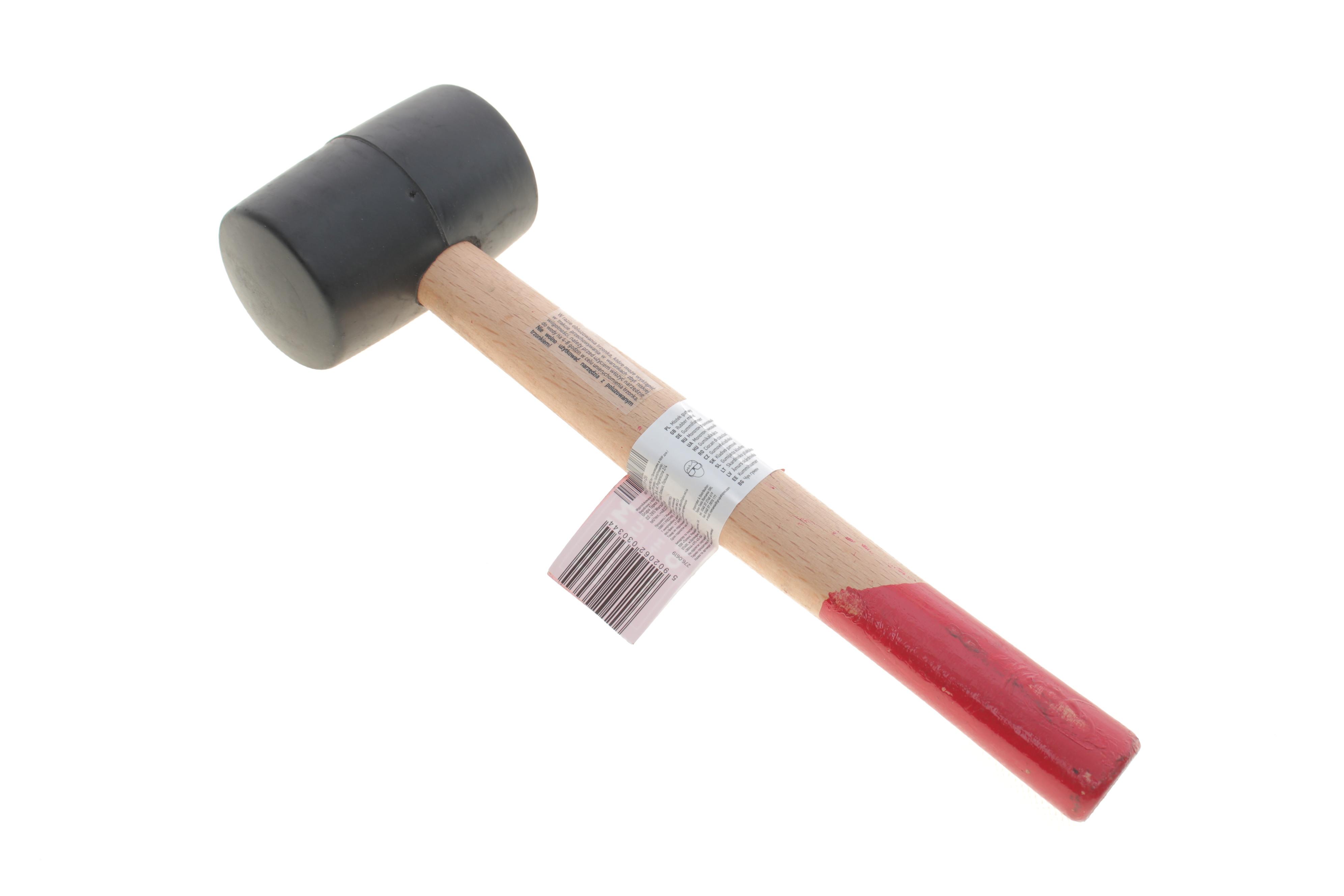 Киянка з дерев'яною ручкою 60x300 мм 400 гр