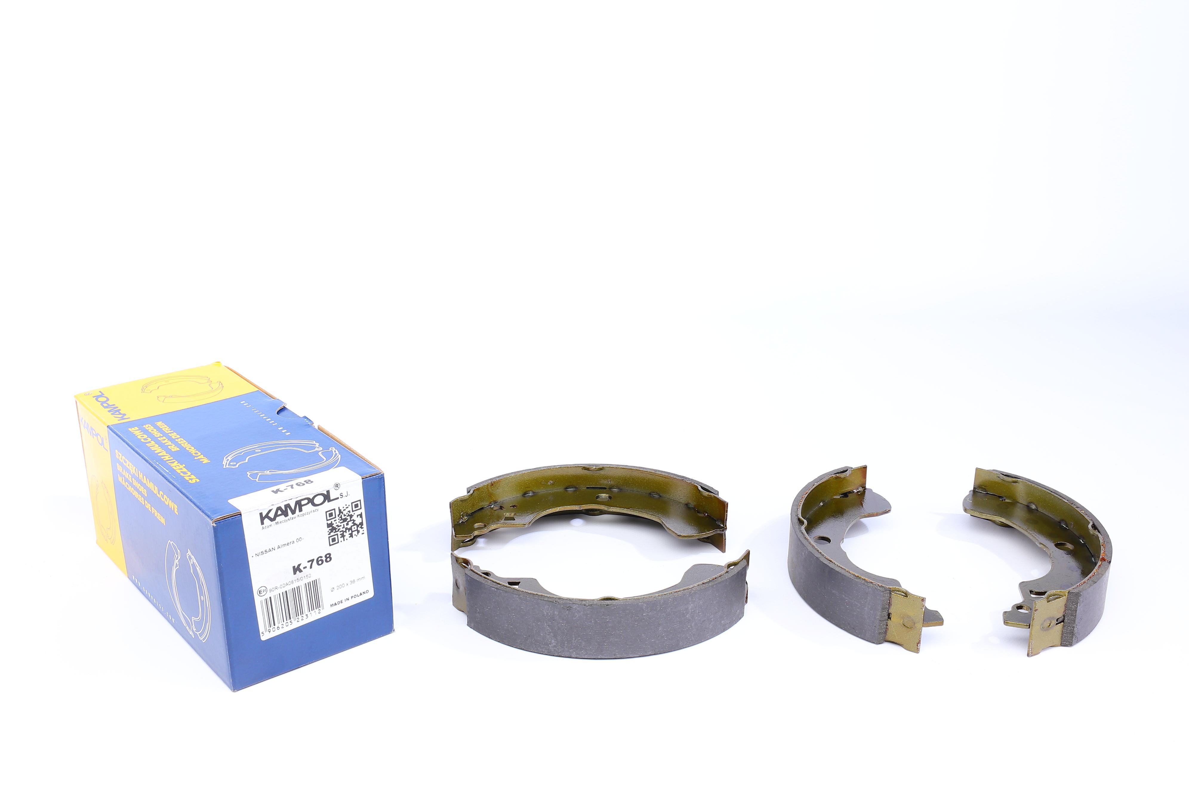 Колодки гальмівні (задні) Nissan Almera II 00- (барабанні) (200x36)