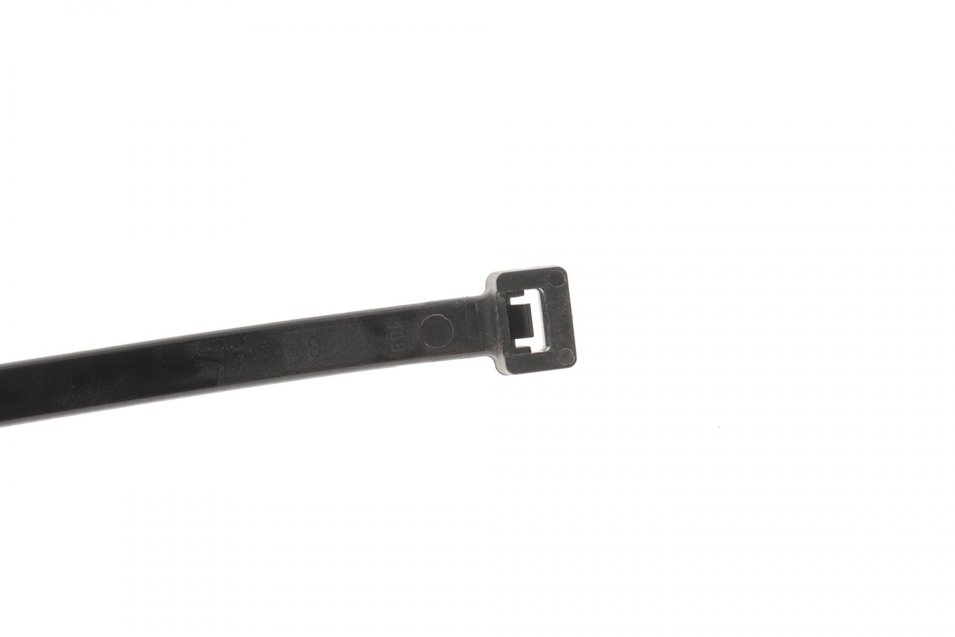 Стяжка пластикова 7,5x360 мм (чорна)