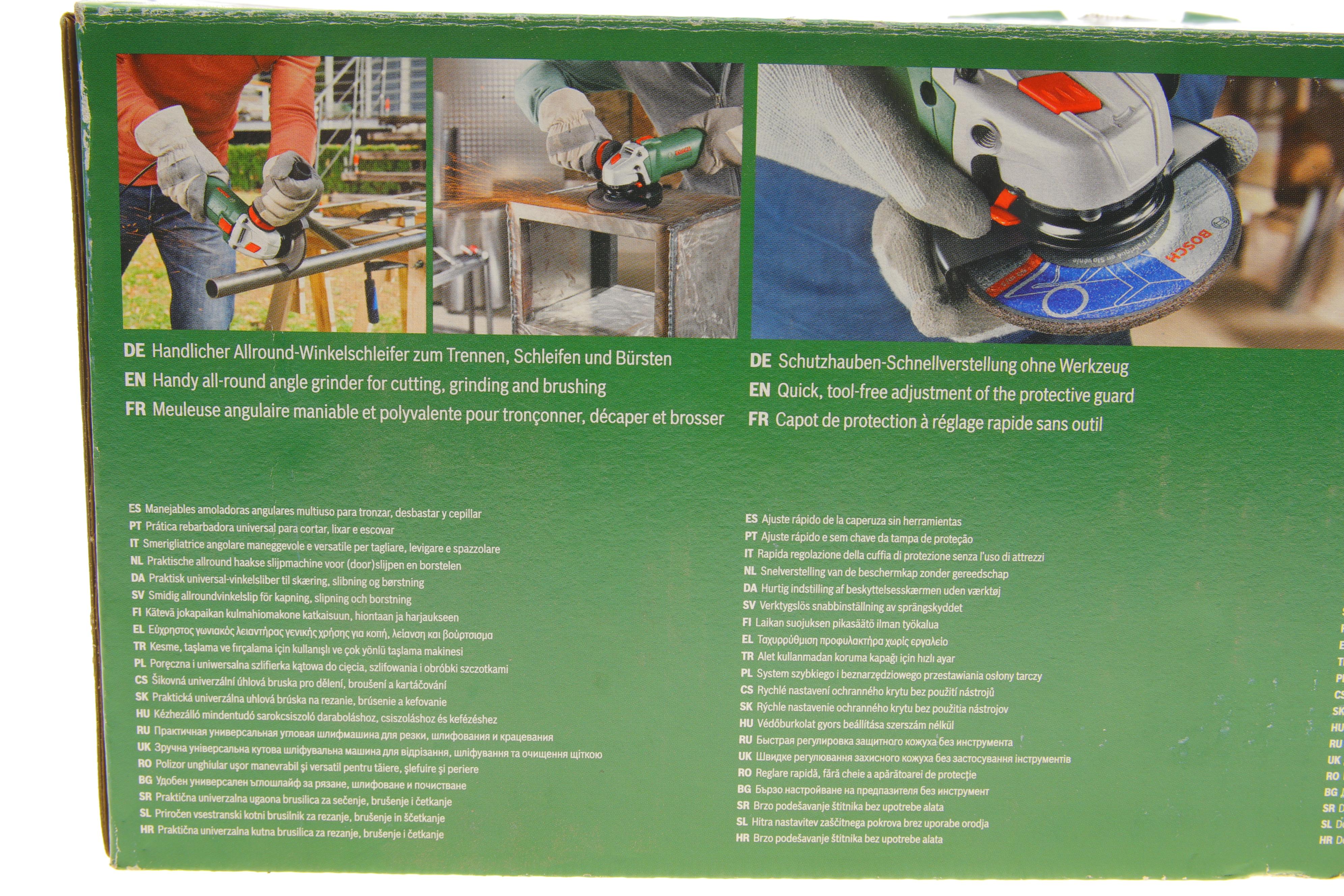 Шліфмашина кутова PWS 850-125 (850 Вт, 0-12000 об/хв, Ø125 мм) знято з постачання