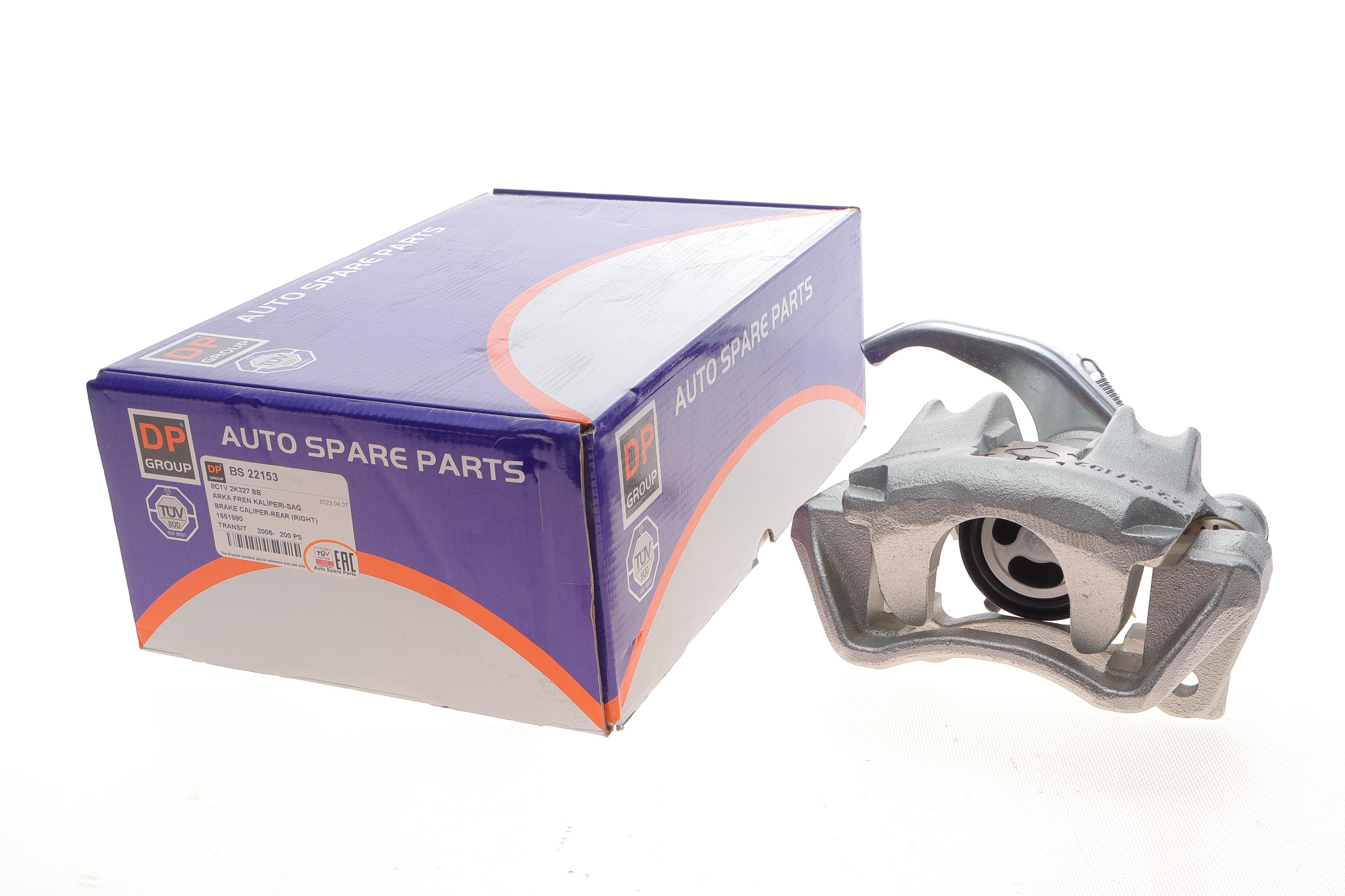 Супорт гальмівний (задній) (R) Ford Transit 07-14 (спарка) (+скоба)