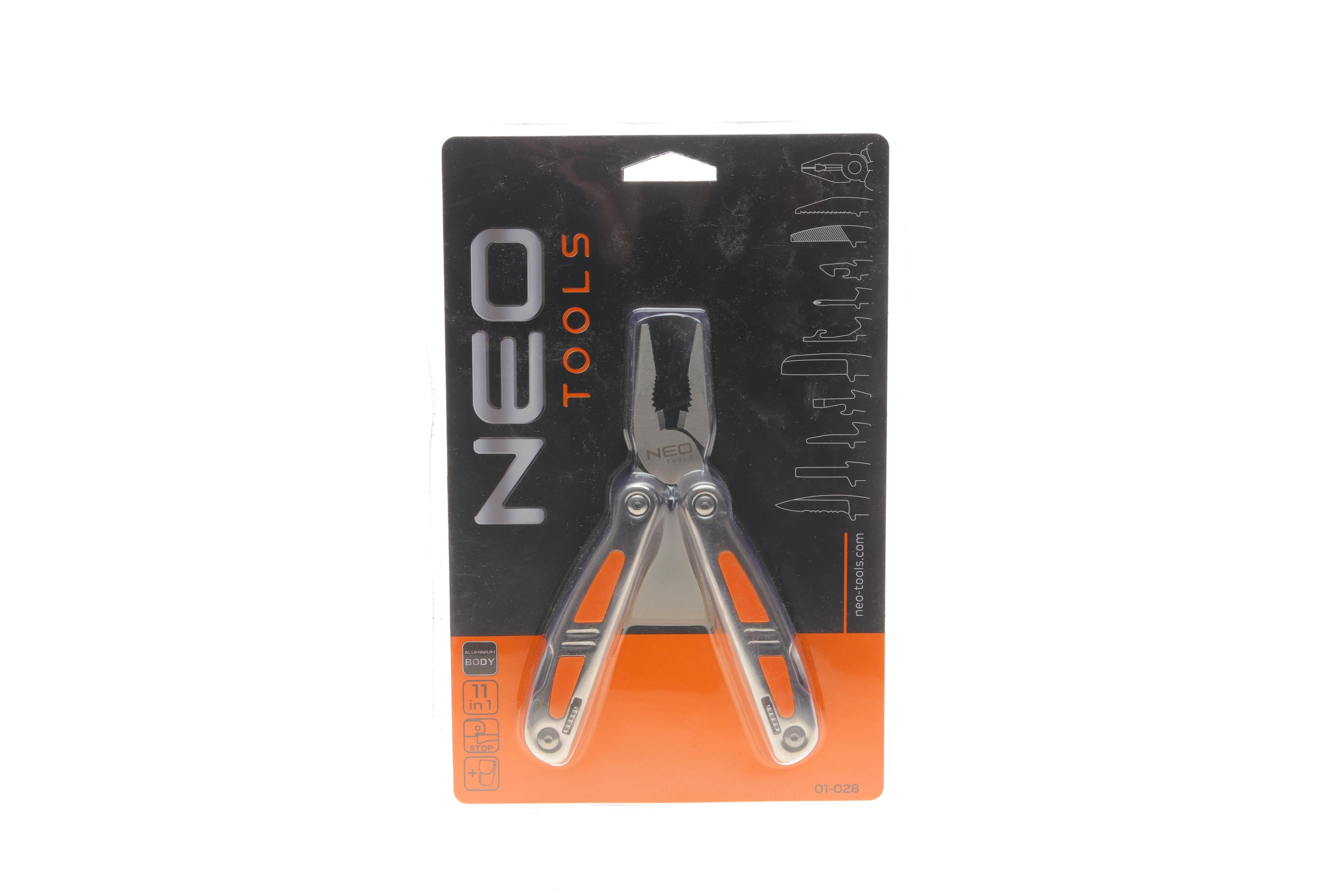 Мультиінструмент 11in1/Alu (+чохол) (L=154mm)