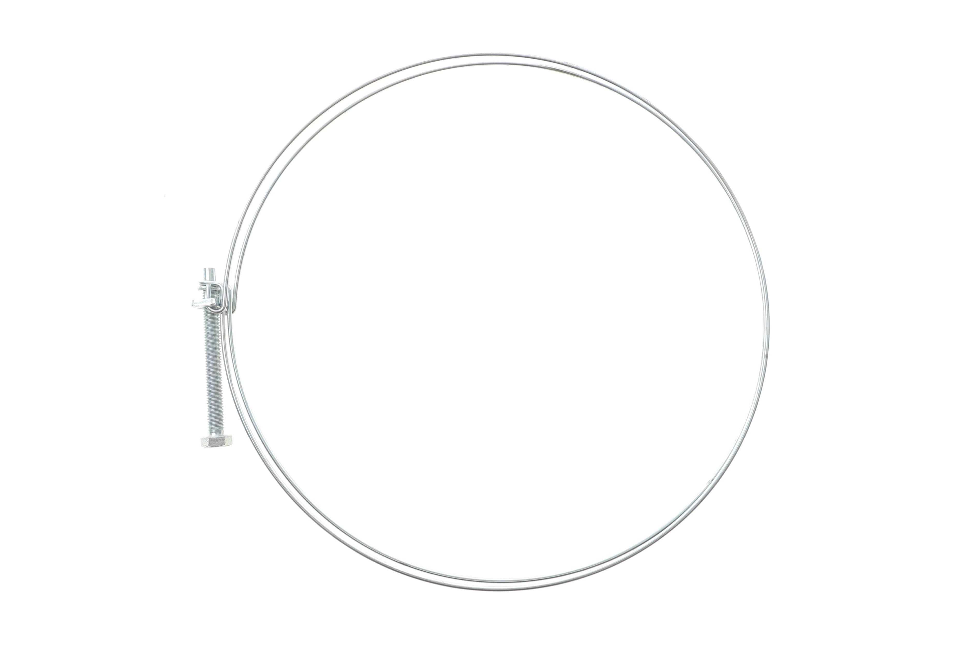 Хомут винтовой Ø245-255x2,5 мм