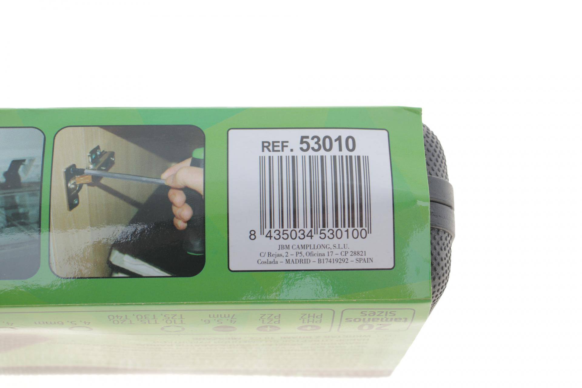 Набір викруток зі змінною рукояткою 11 од.