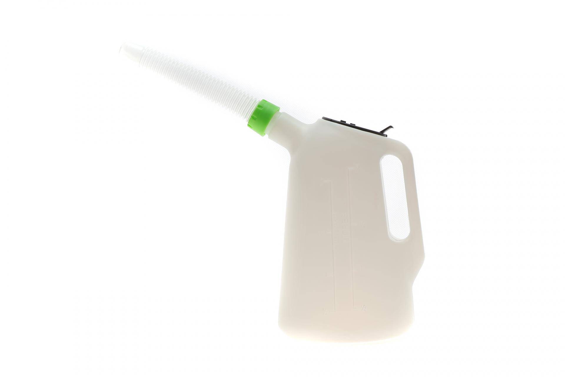 Мірна лійка пластикова з гнучким накінечником 2 л