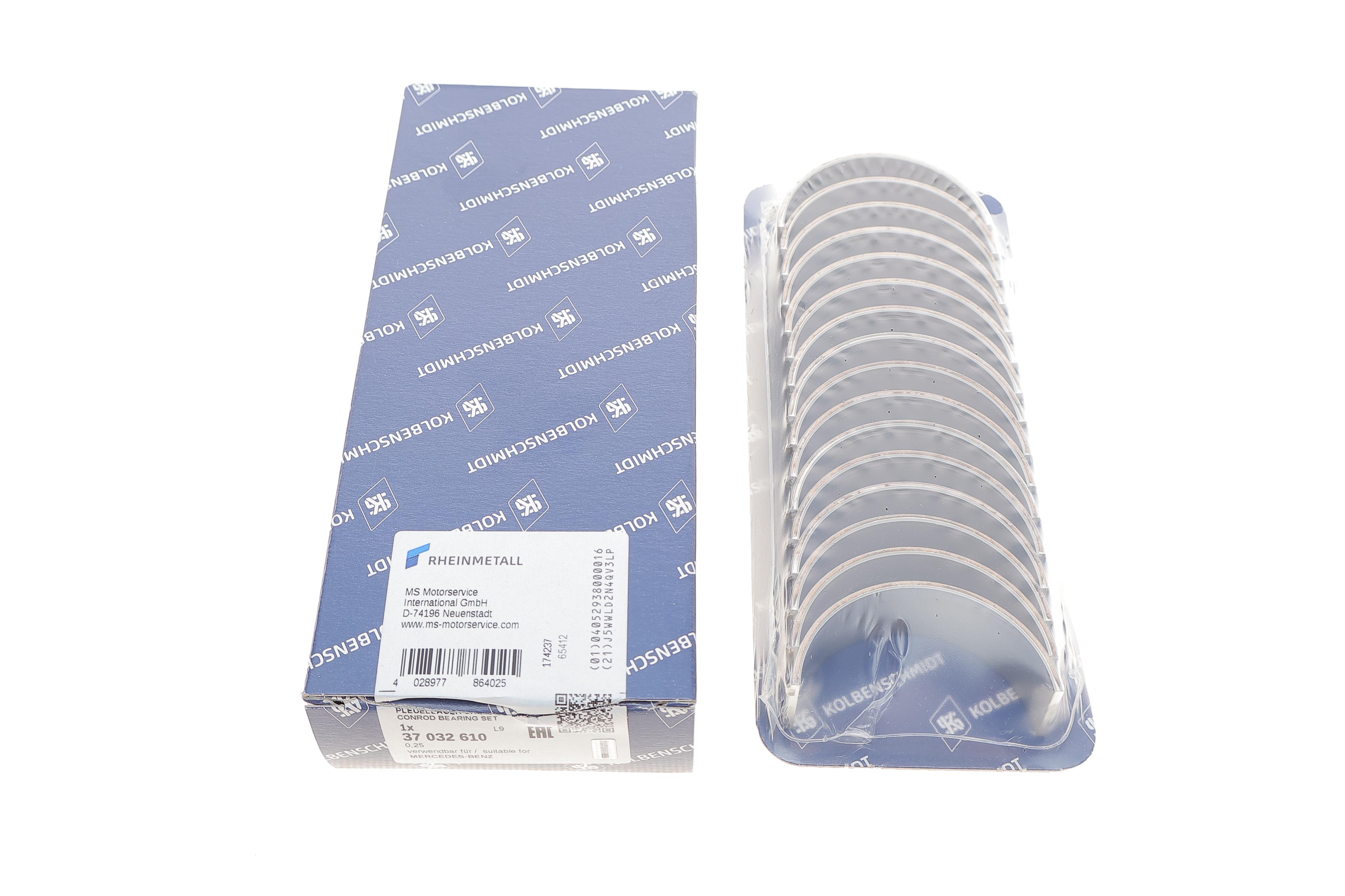 Вкладиші шатунні MB E-class (W211/W212) 5.5 06- M273 (+0.25)