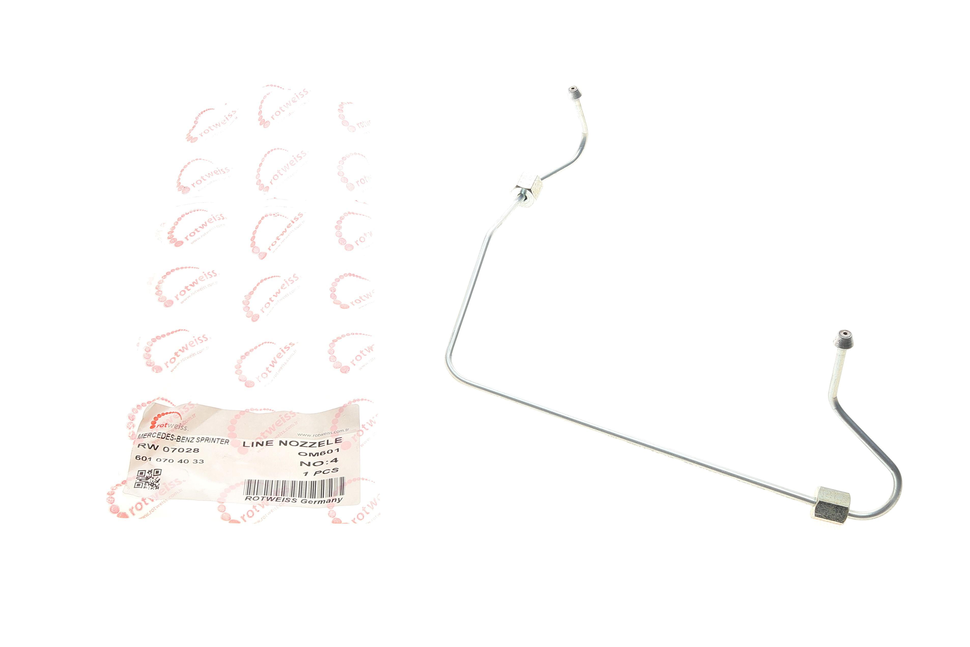 Трубка топливная высокого давления DB 310 OM602 (4 цилиндр)