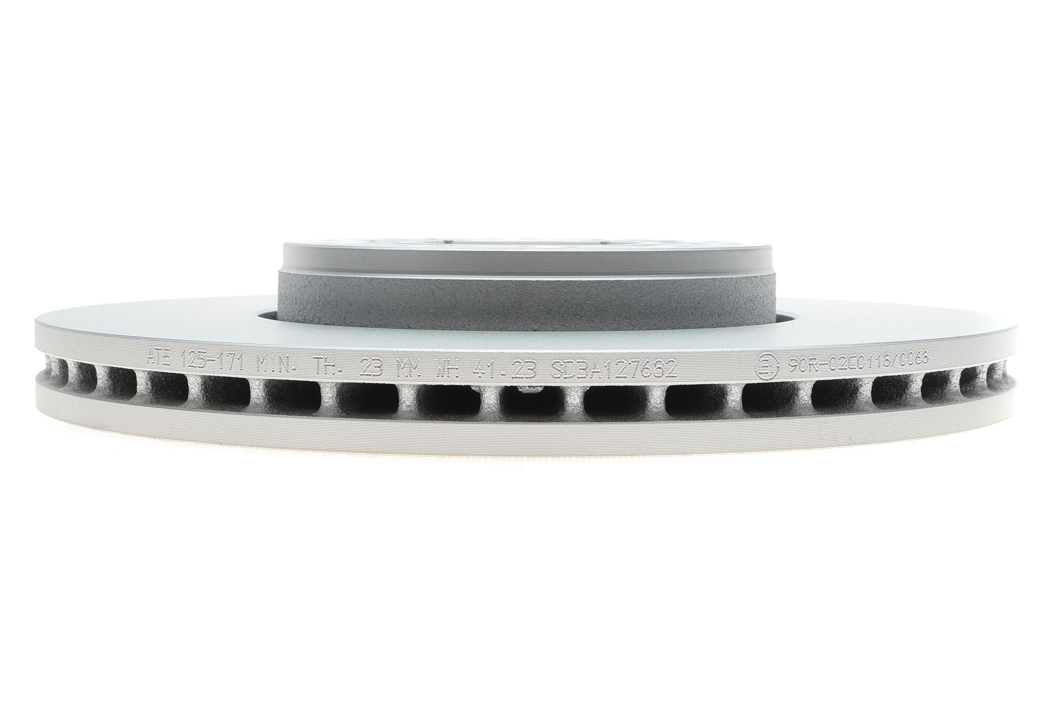 Диск тормозной (передний) Skoda Superb/VW Passat 00-08 (288x25) (с покрытием) (вентилируемый)