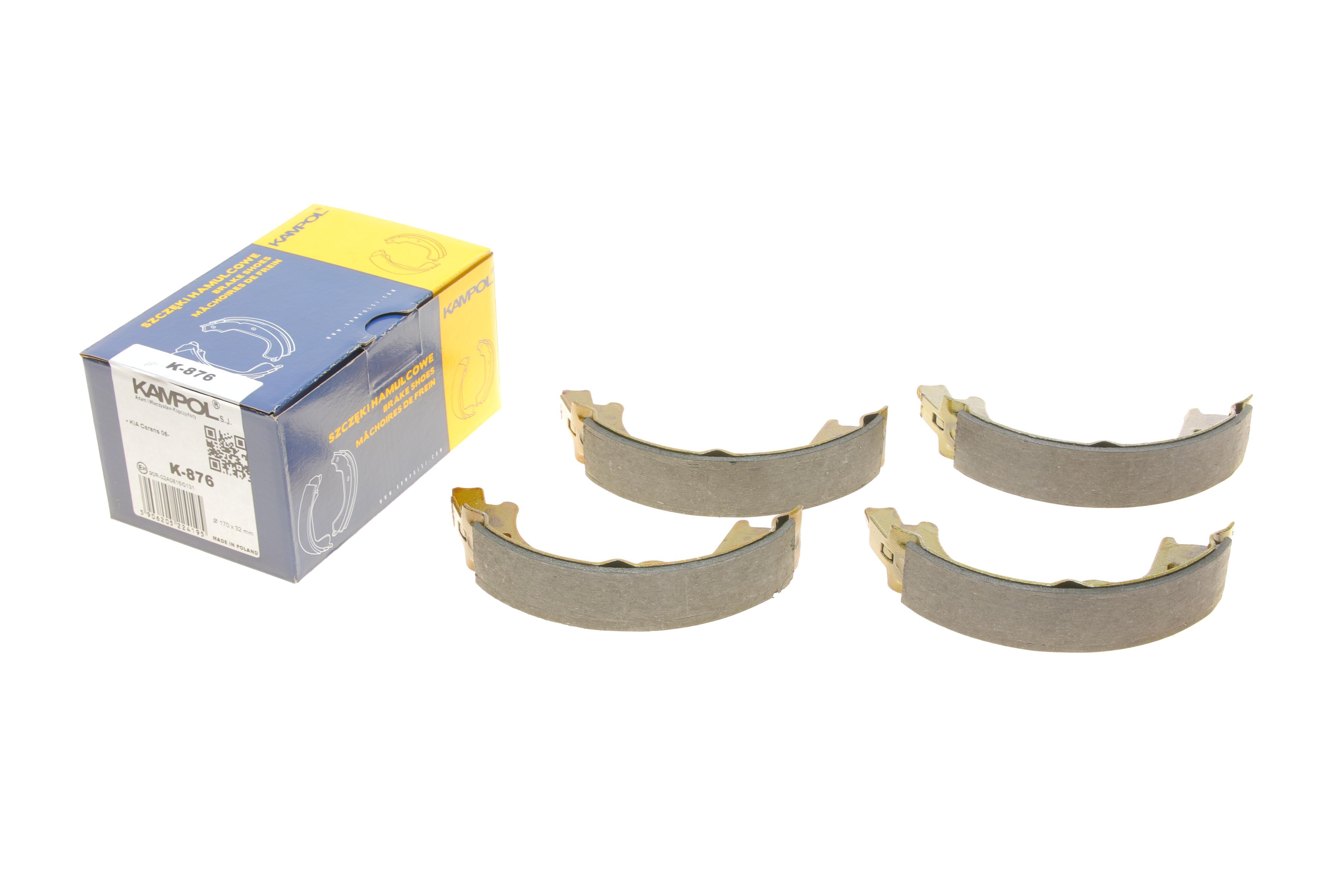 Колодки ручника Kia Carens 2.0 CVVT 06- (170x32)