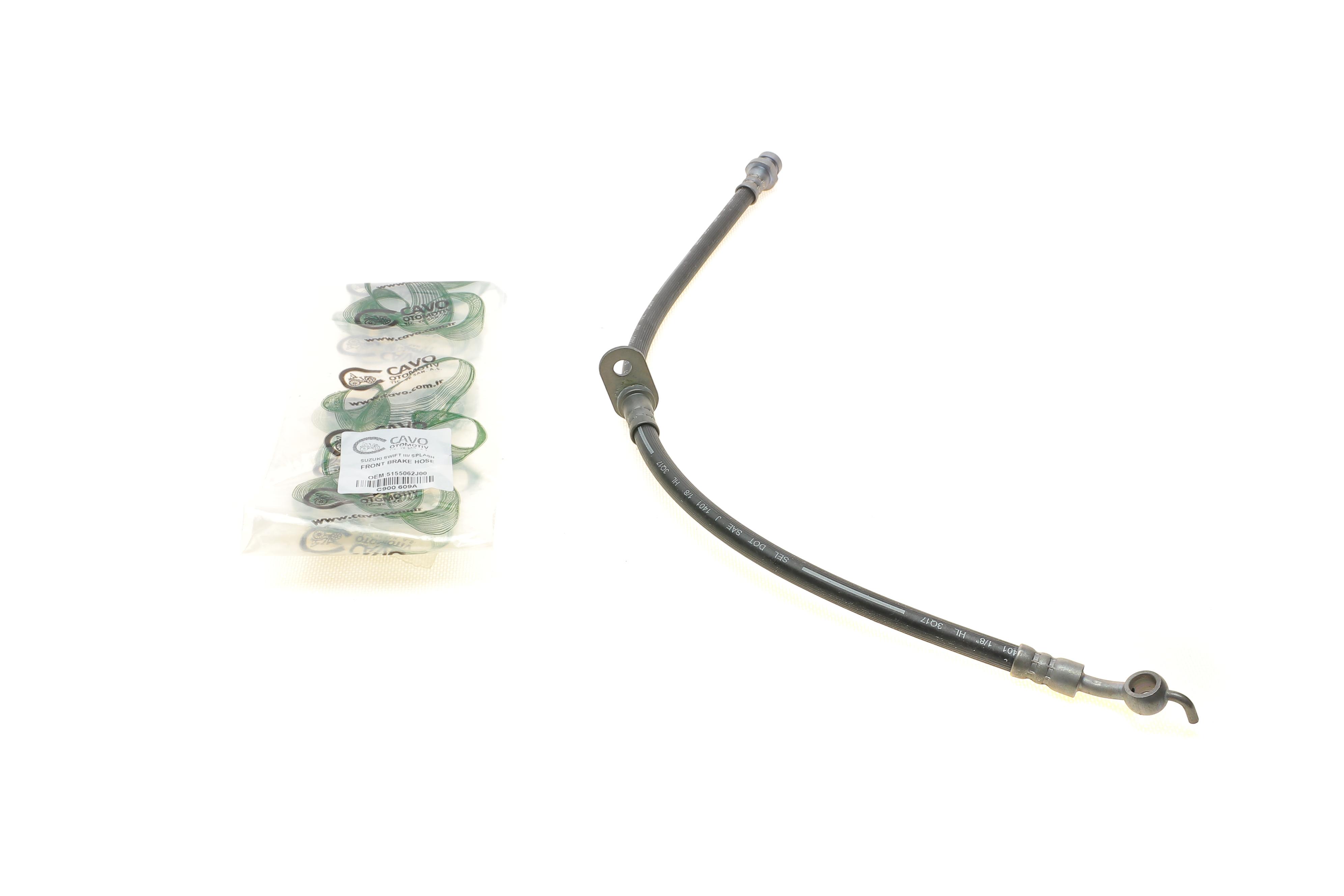 Шланг гальмівний (передній) Suzuki Grand Vitara 05- (L)