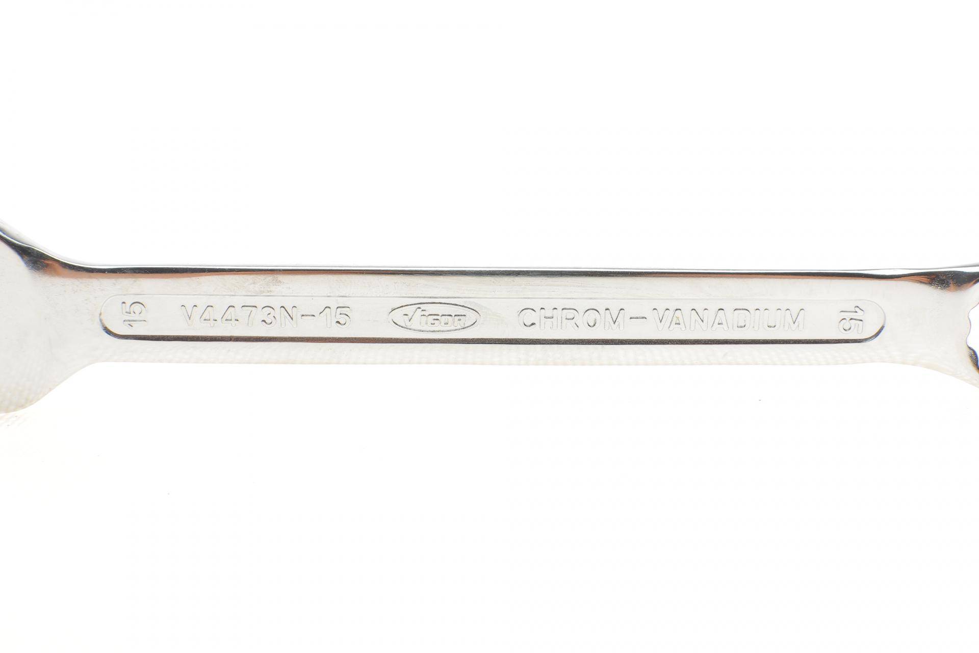 Ключ ріжково-накидний 15 мм L-185 мм