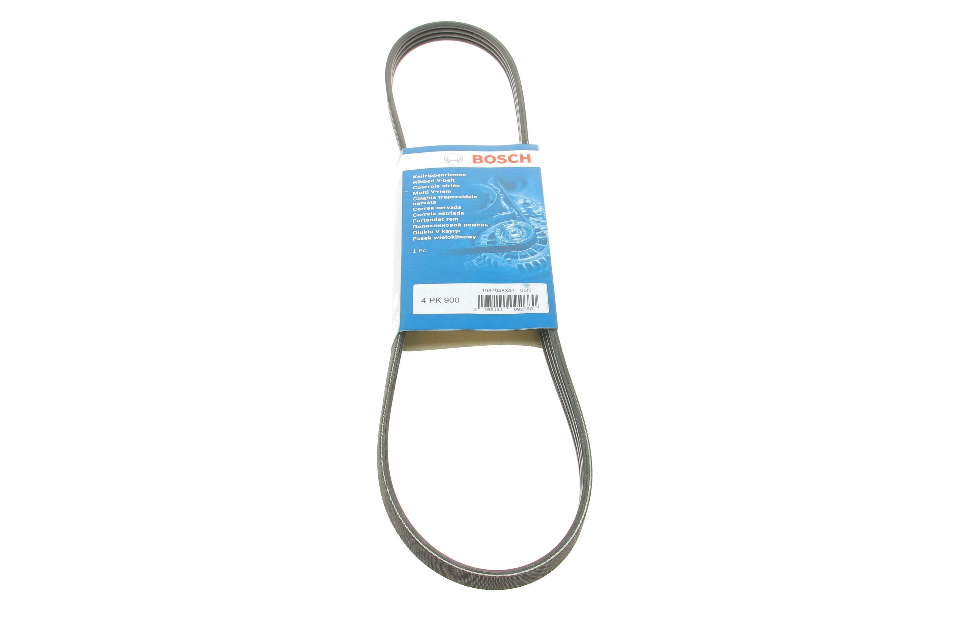 Ремінь генератора Suzuki Baleno 95-02/ Toyota Auris/Verso 1.3-1.6 i 10- (4PK900)