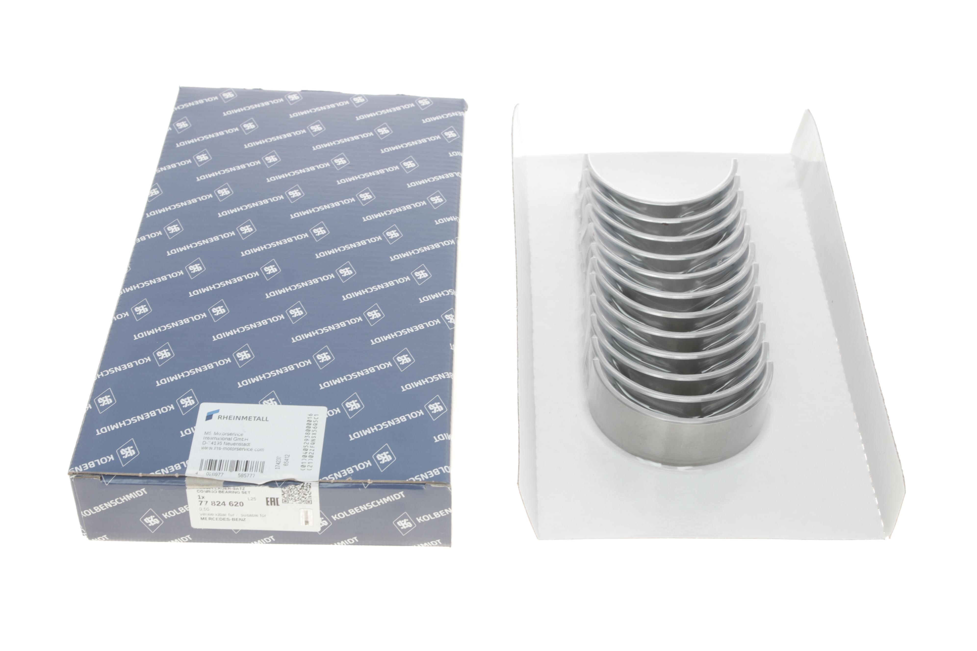 Вкладиші шатунні MB OM902/OM906/OM925/OM926 (+0.50)