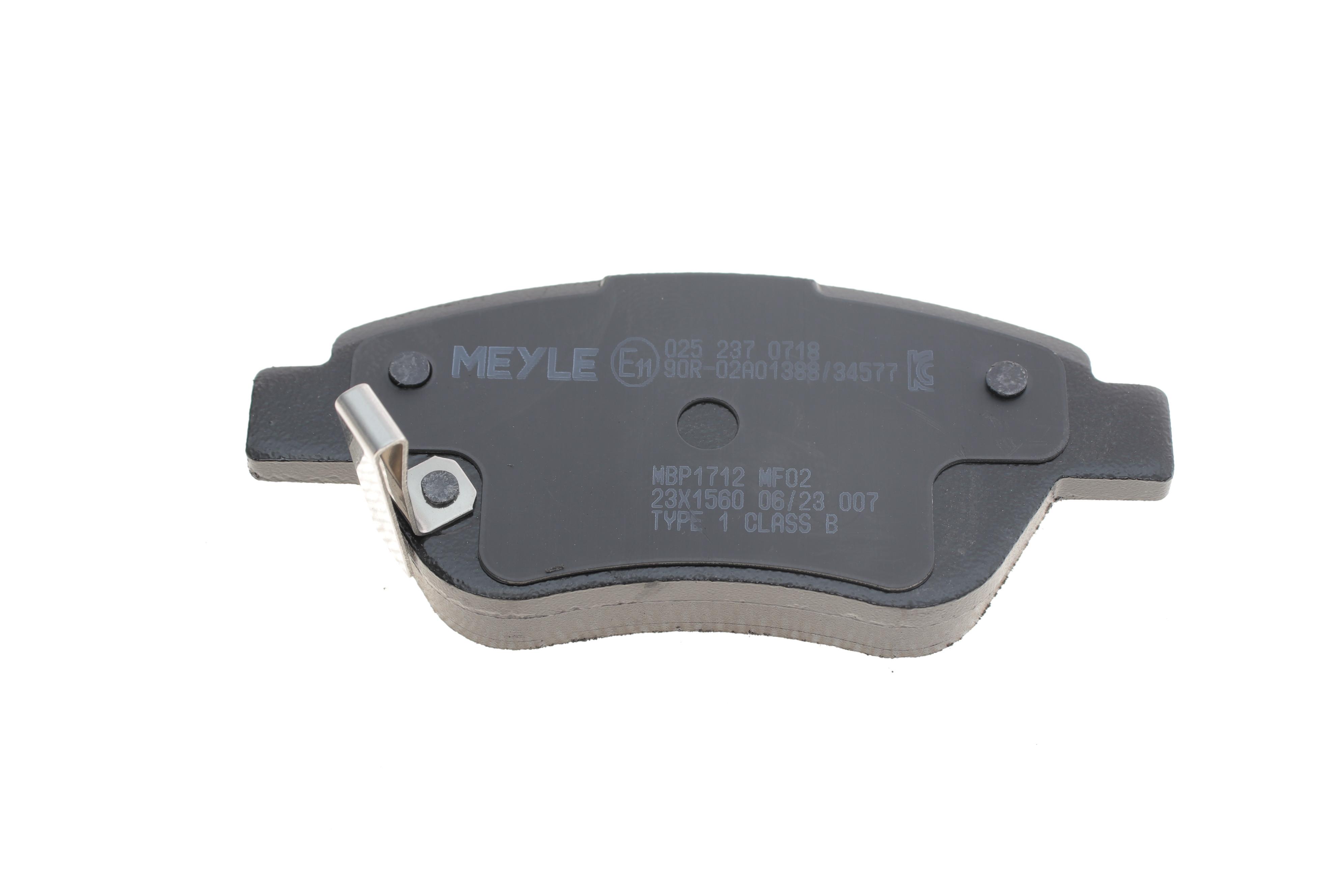 Колодки гальмівні (передні) Fiat Doblo 01- (122.9x53.3x18) (без датчика) (Bosch)