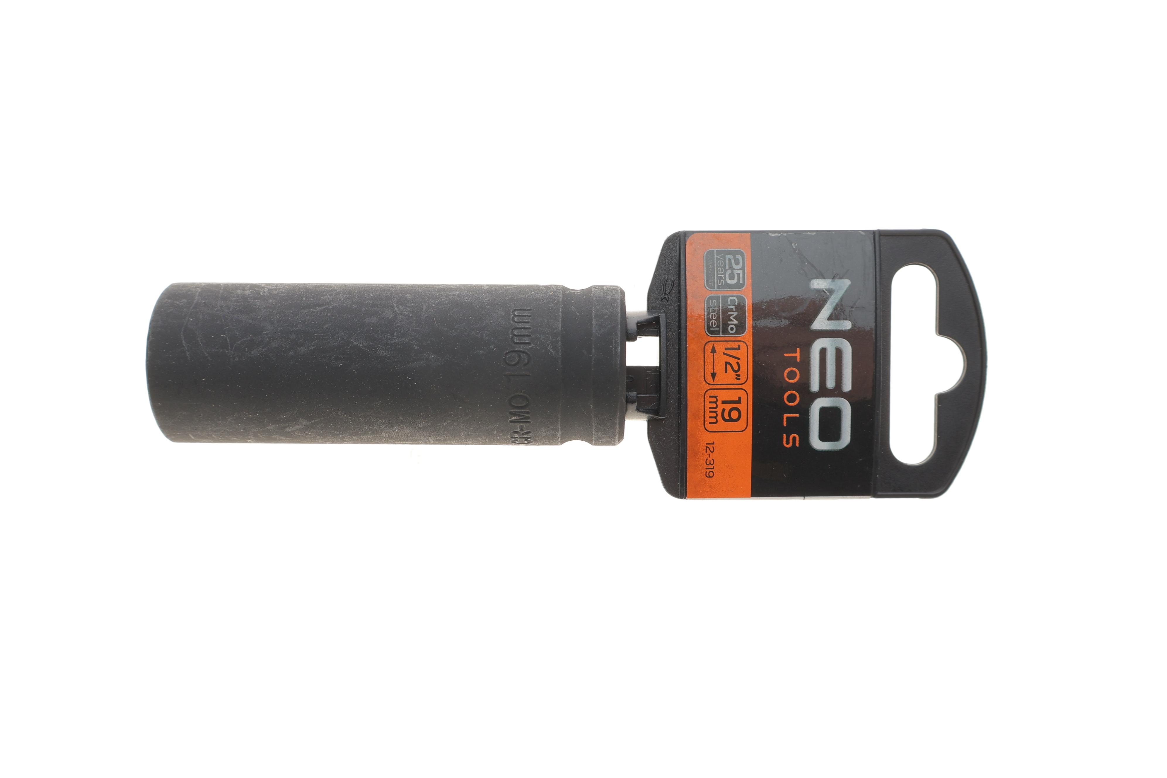 Головка торцева ударна 1/2" 19 мм Long 78 мм