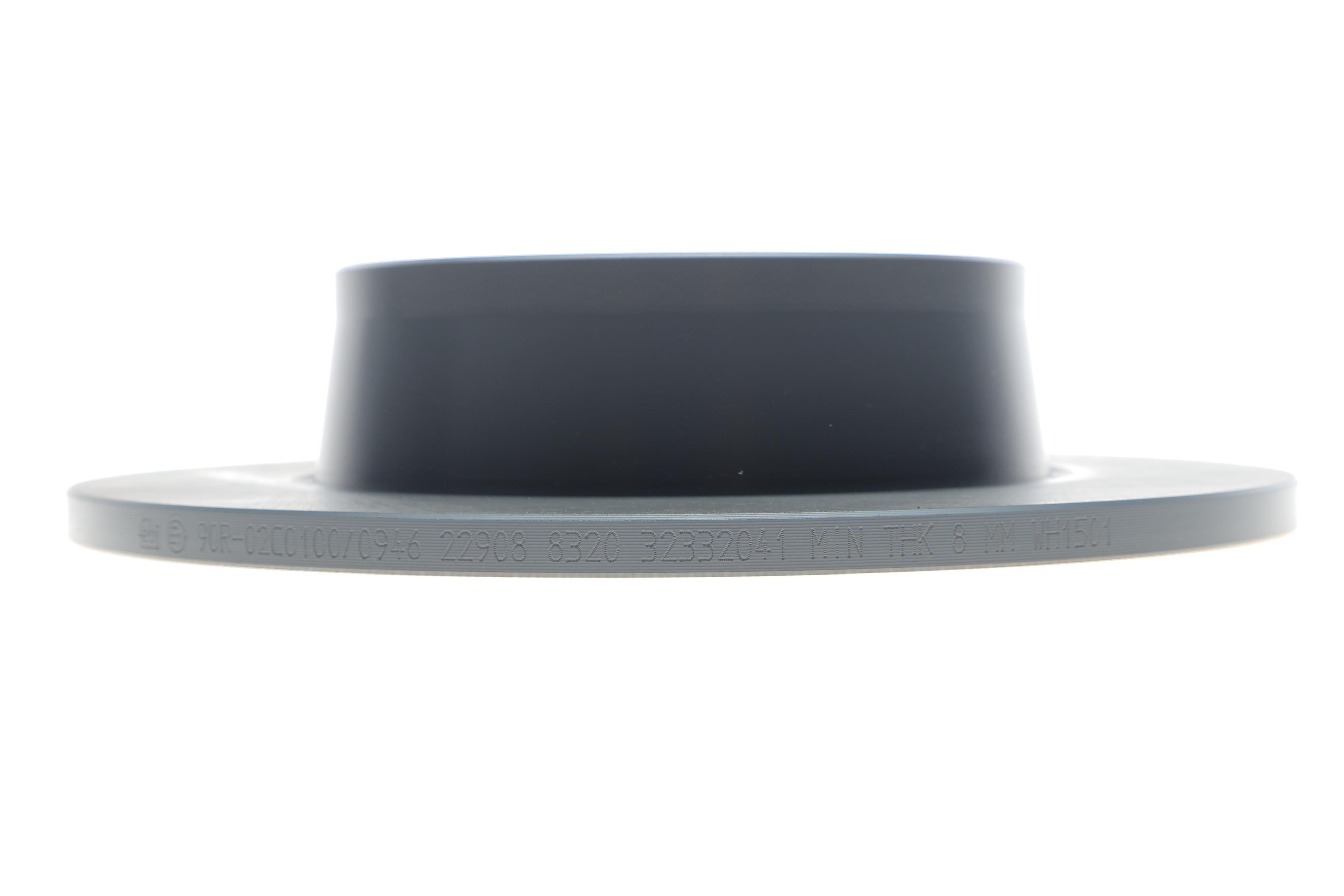 Диск тормозной (задний) Audi A6 97-05 (255x10) (с покрытием)