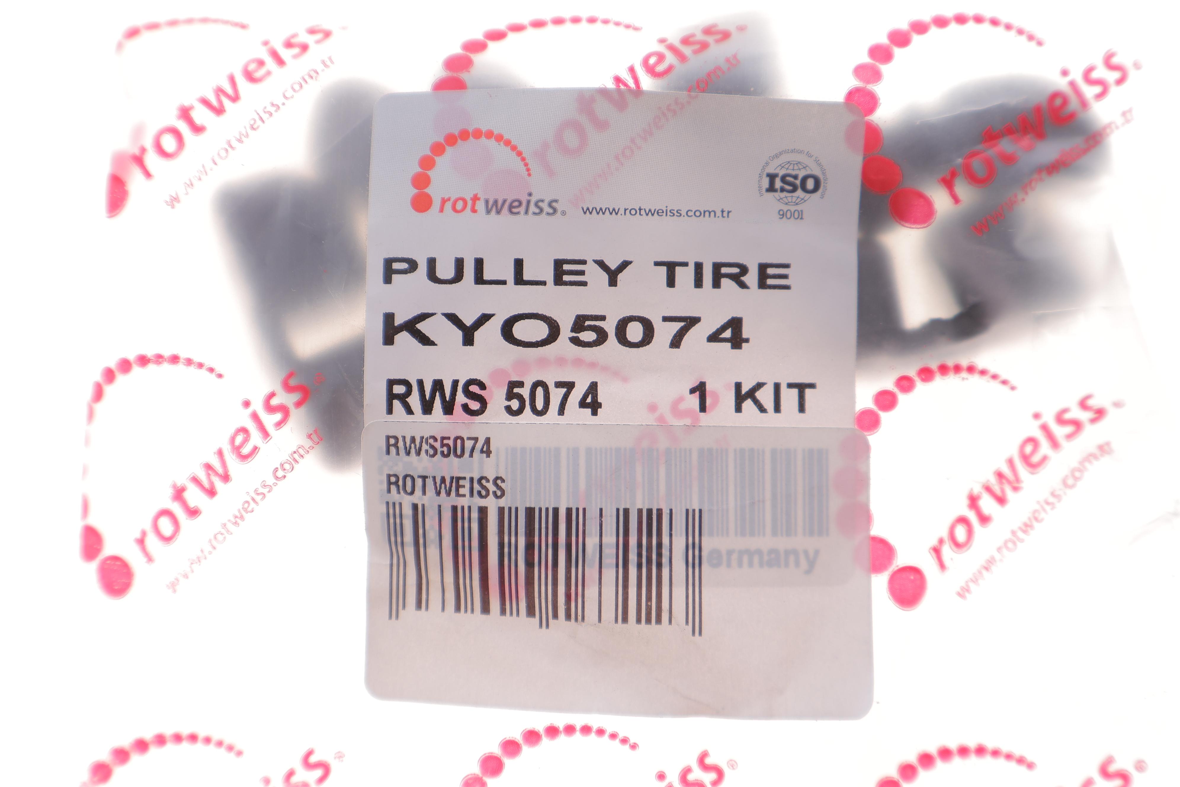 Ремкомплект (гумки) шківа компресора кондиціонера VW Golf IV/Skoda Fabia 99-08 (Denso)