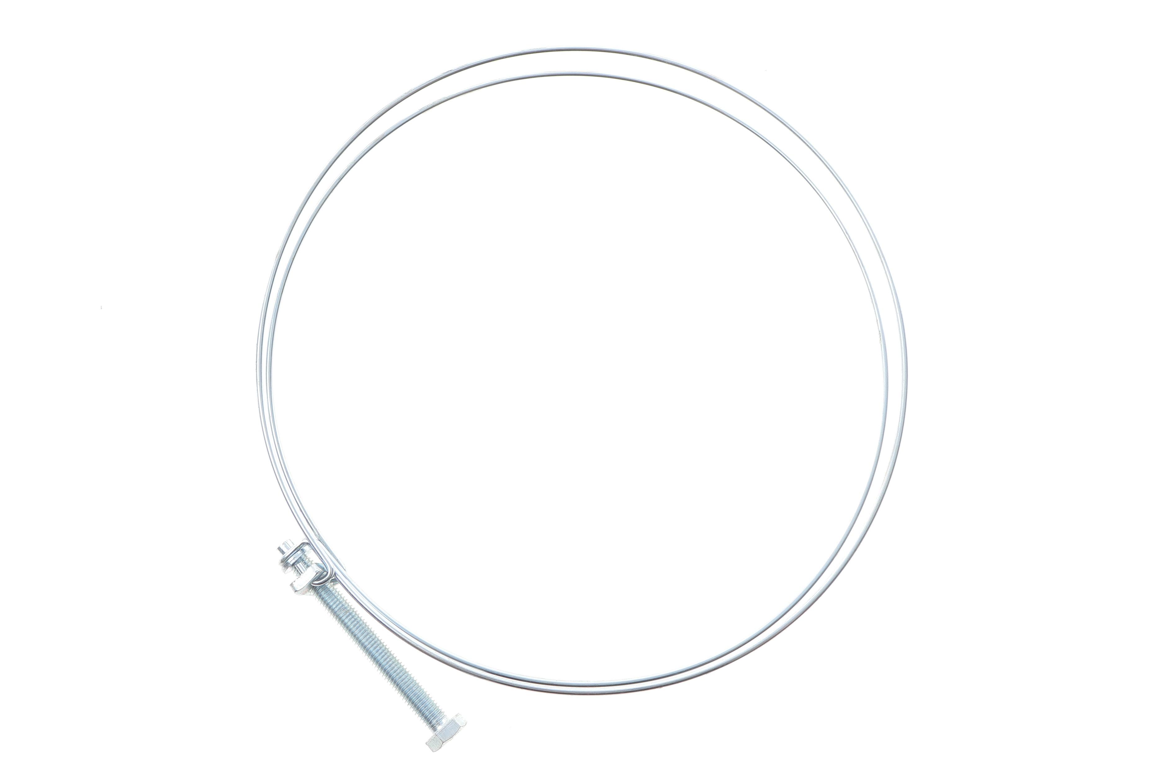 Хомут винтовой Ø205-215x2,5 мм