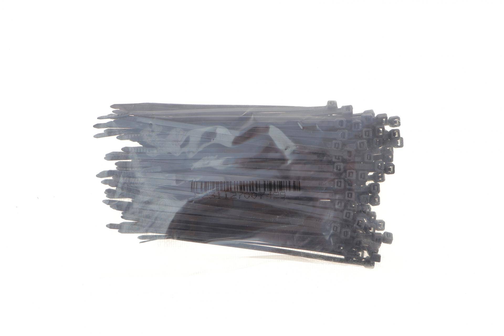 Набір стяжок пластикових 3,6x150 мм 100 од. (чорна)