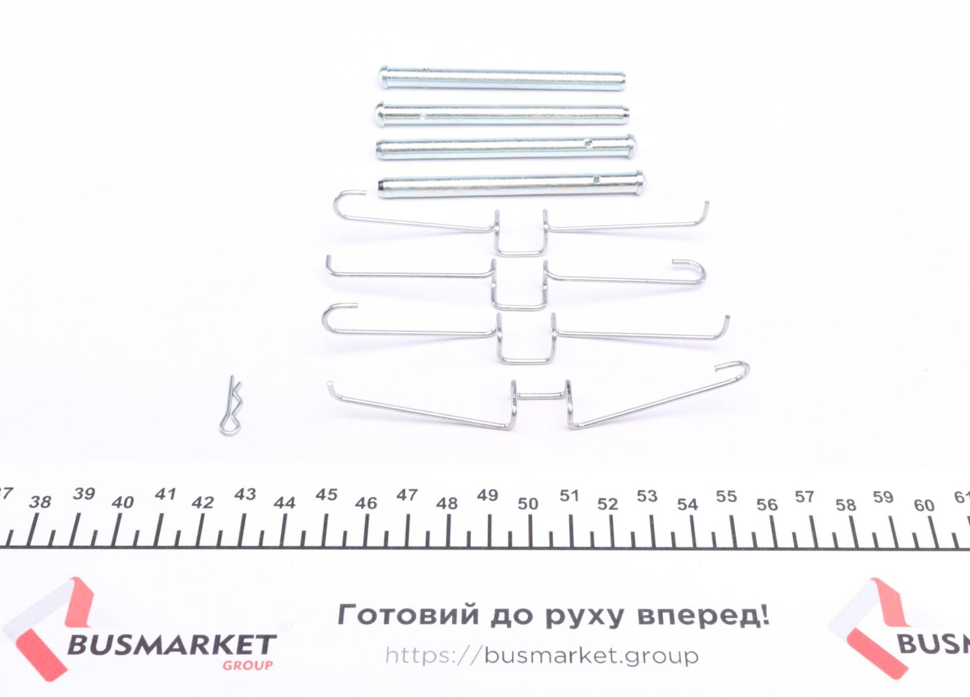Планка супорта (переднього) прижимна (к-кт) Renault Master -98 (Lucas)