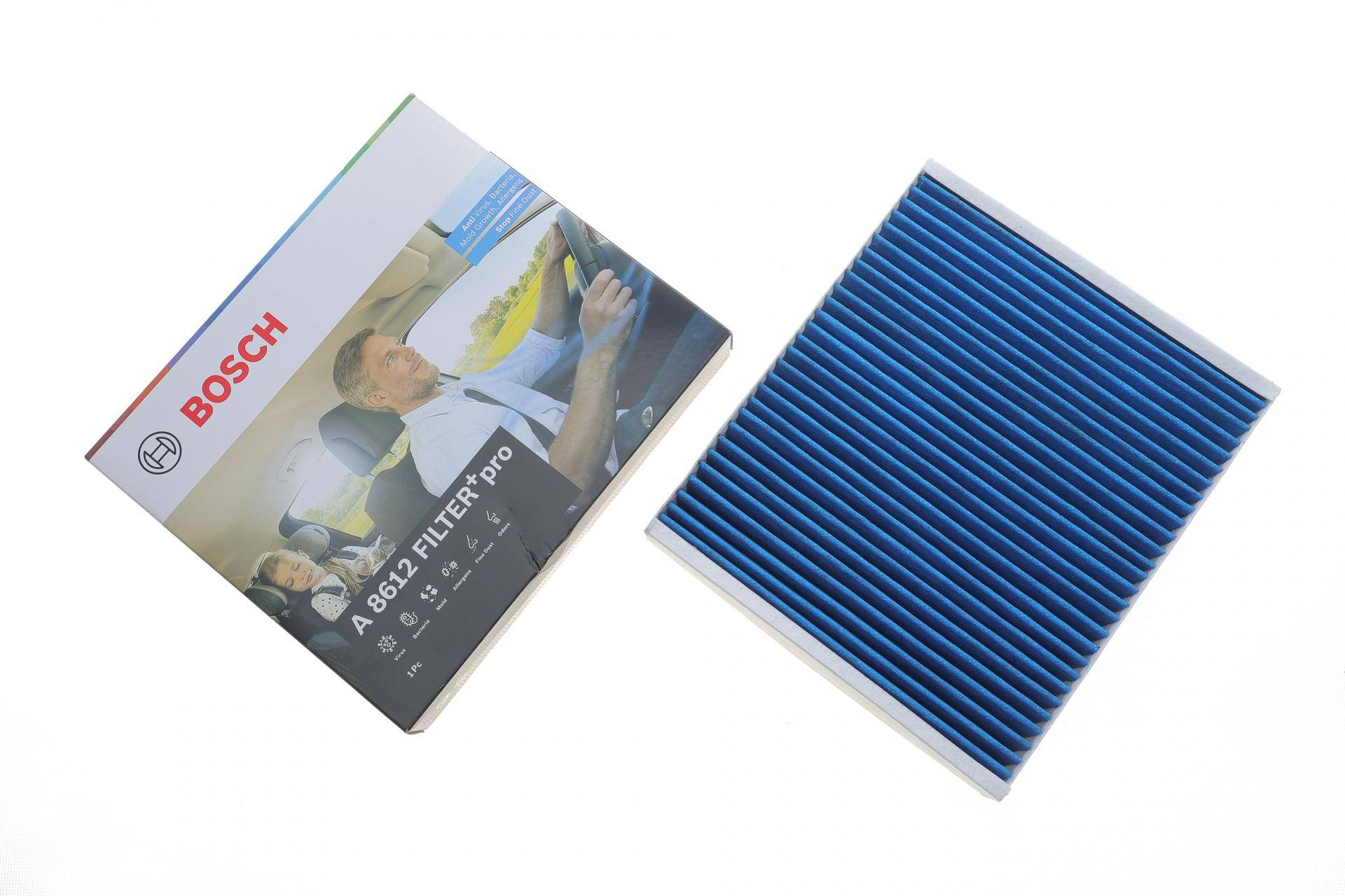 Фільтр салону Chevrolet Aveo (T300) 11-/ Opel Astra J 09- (вугільний/антибактеріальний)