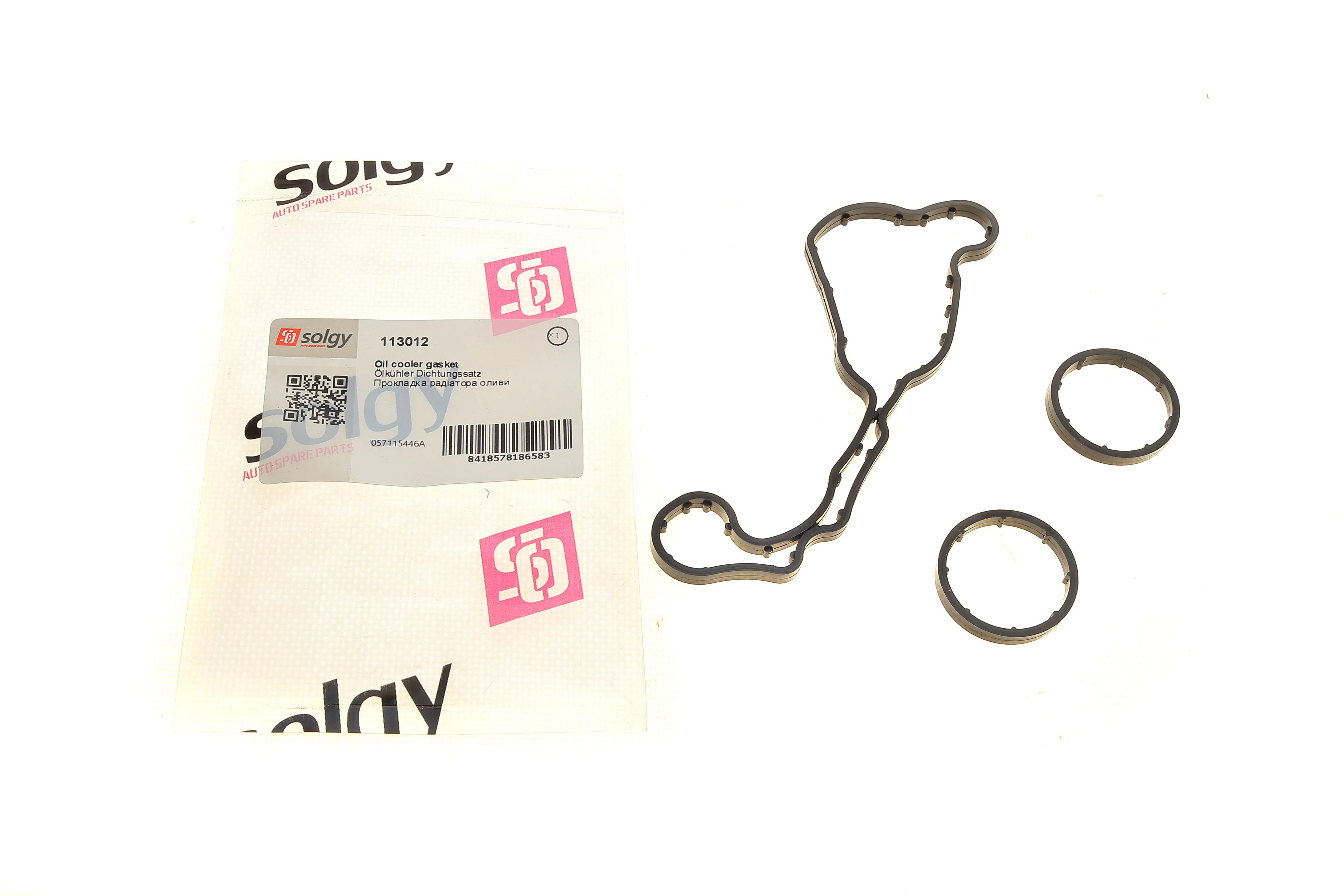 Прокладка радіатора масляного Audi A4/A5/A6 3.0TDI quattro 07-12 (к-кт)