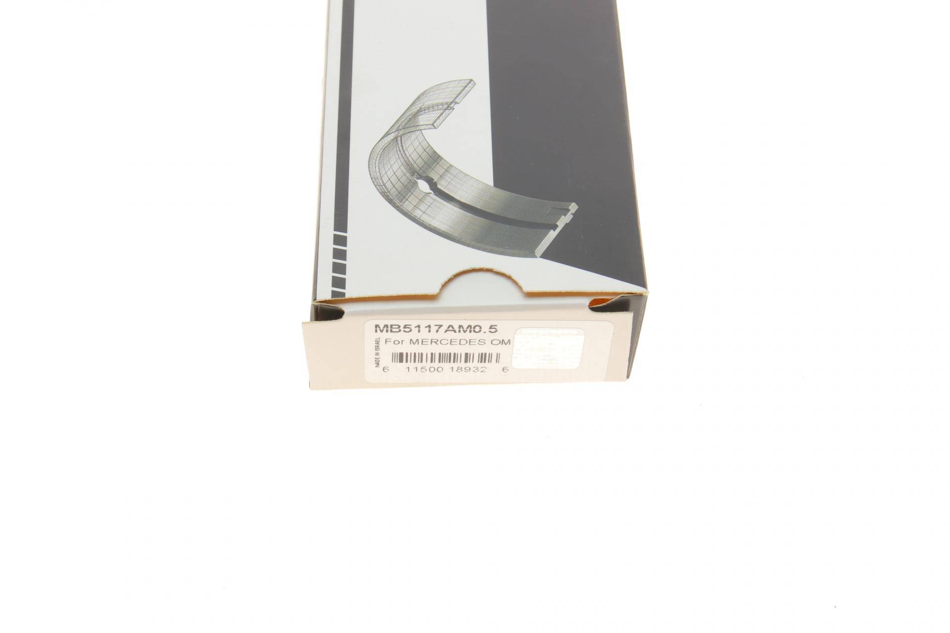 Вкладиші корінні MB Sprinter/Vito CDI (M102/M111/OM601/OM604) (+0.50)