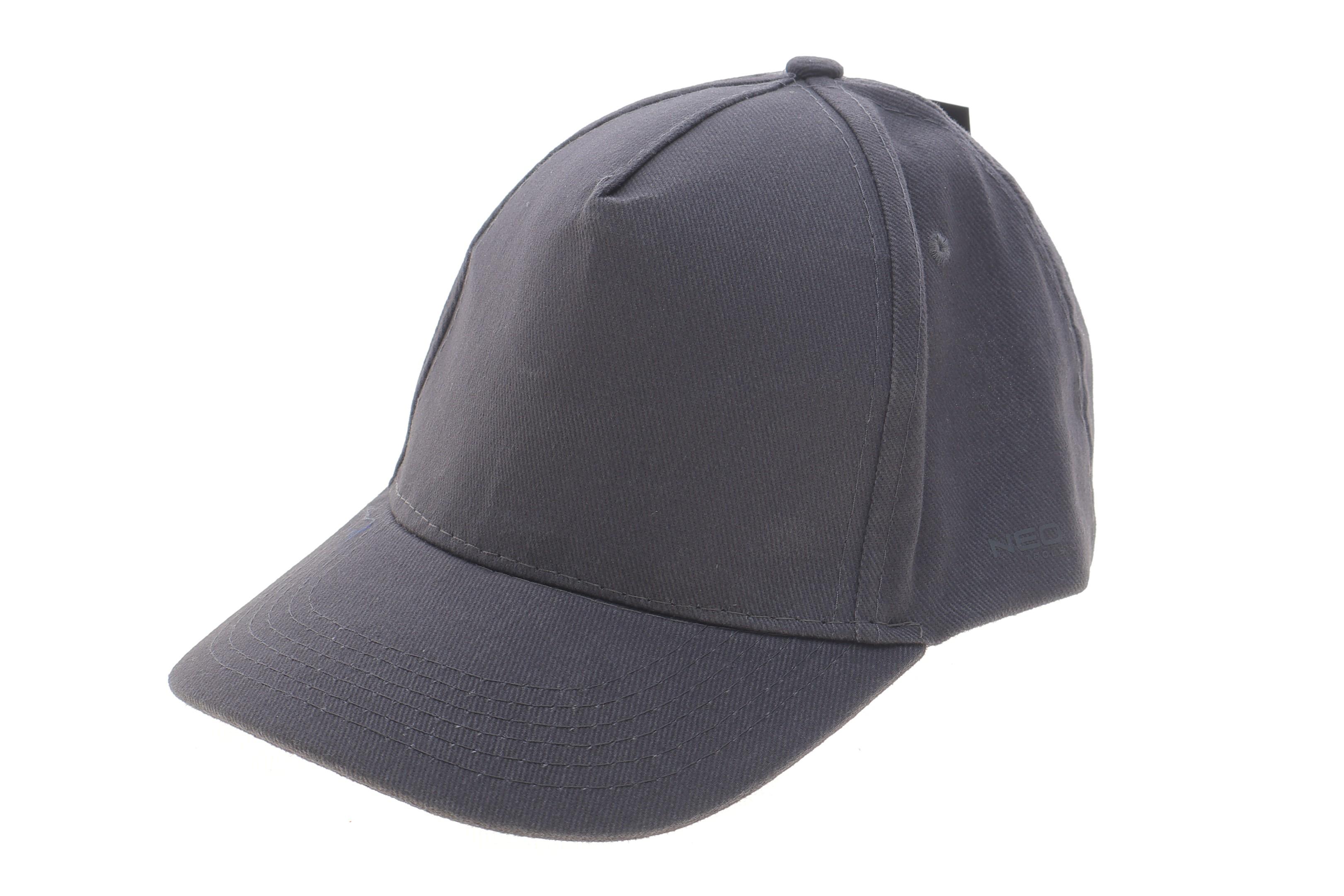 Бейсболка NEO TOOLS (сіра)