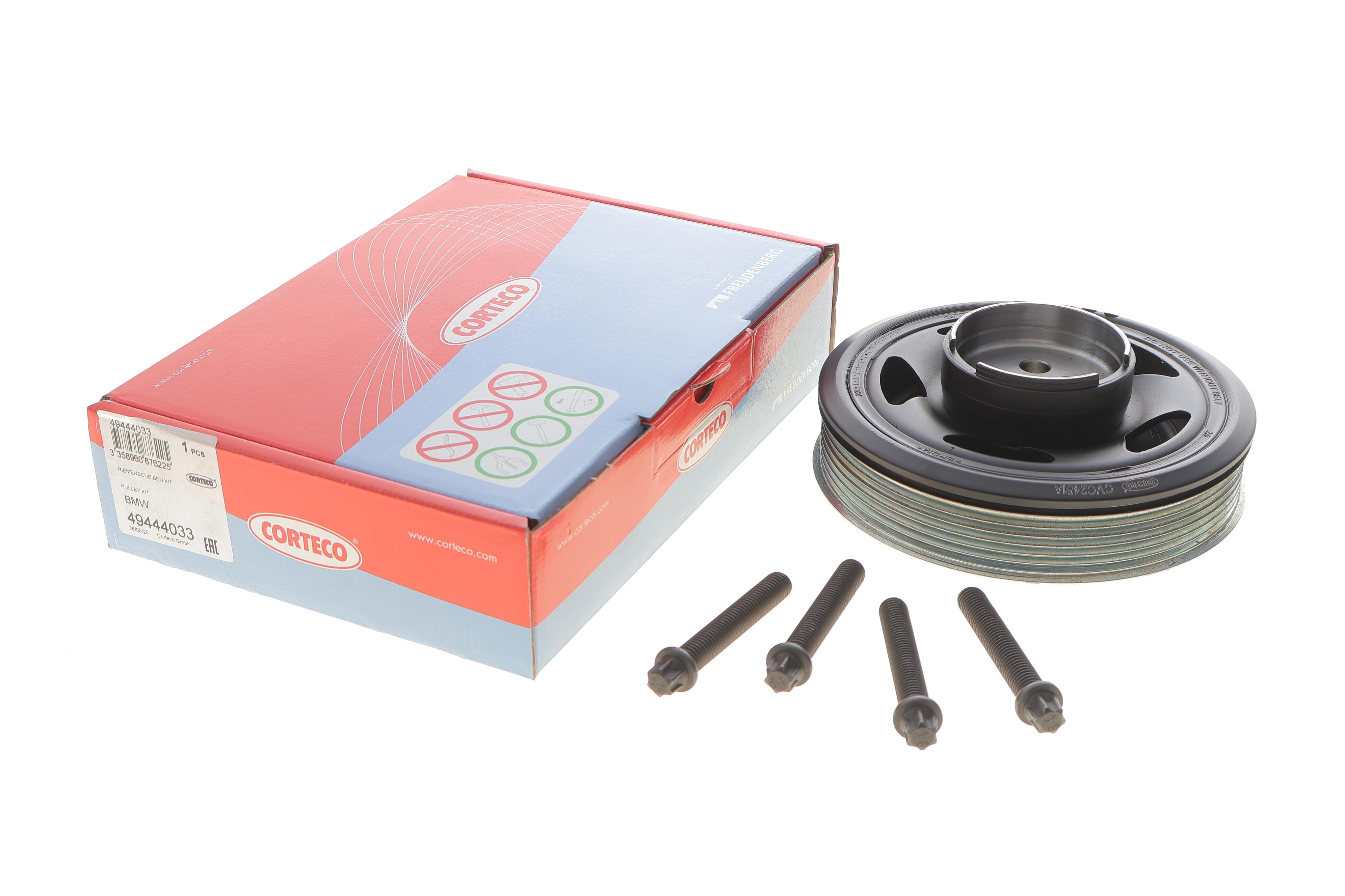 Шкив коленвала BMW 1 (F20/F21)/X1 (F48) 14- (5PK) (с болтом), B37 D15 A