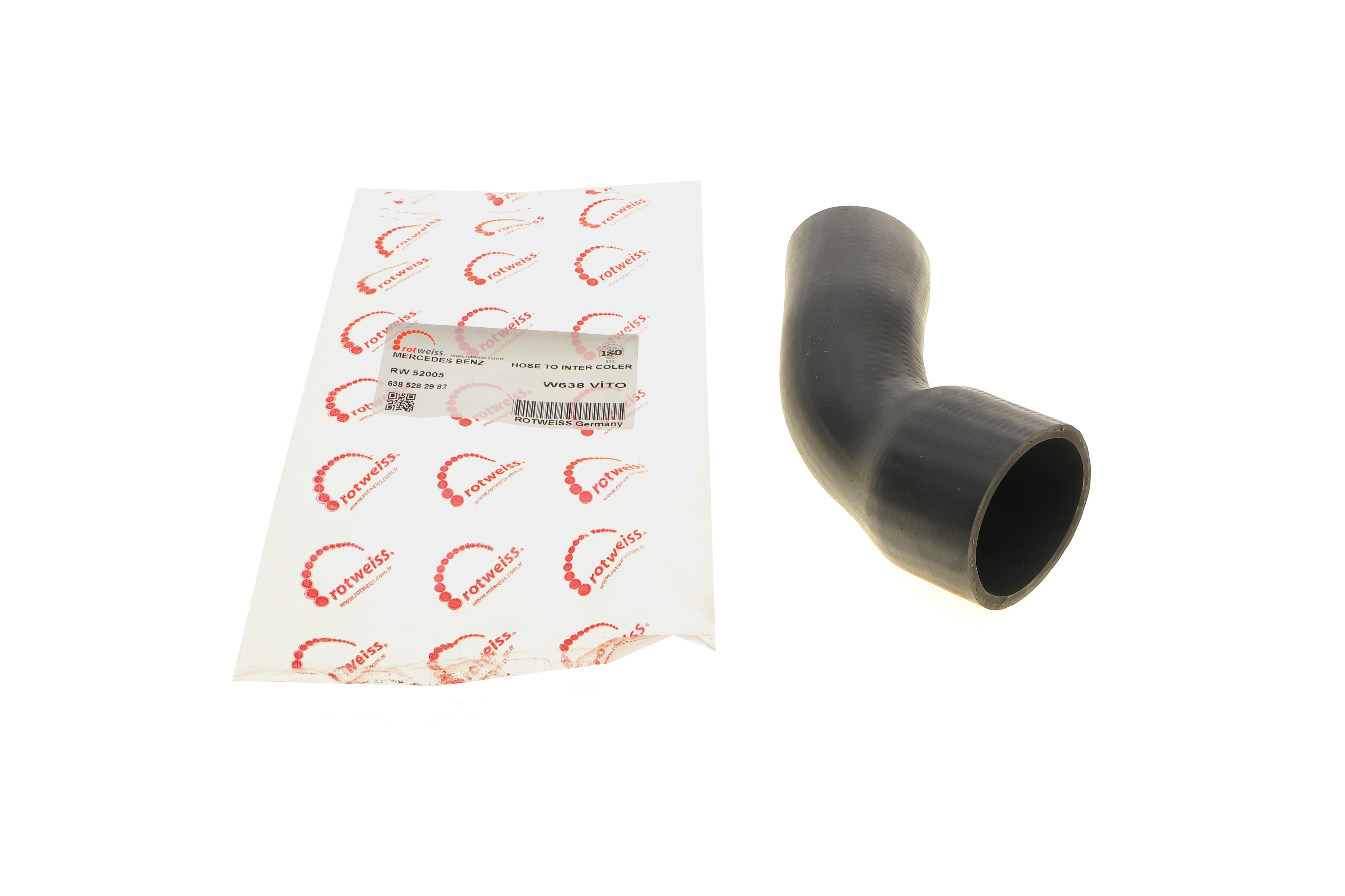 Патрубок интеркулера (нижний) MB Vito (W638) 96-03 (OM611)