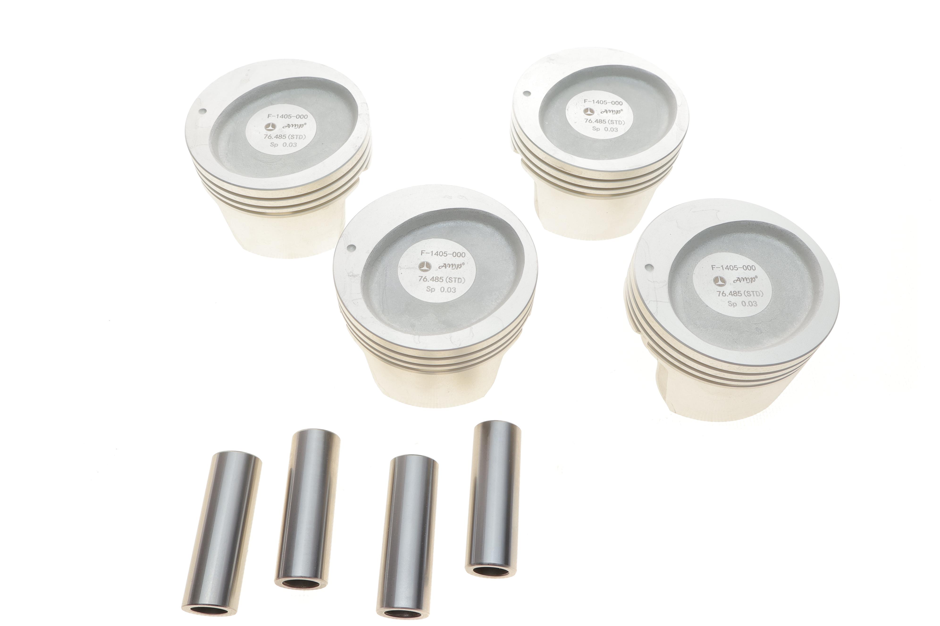 Поршень Chevrolet Aveo 1.5 03- (76.50mm/STD) (к-кт 4 шт)