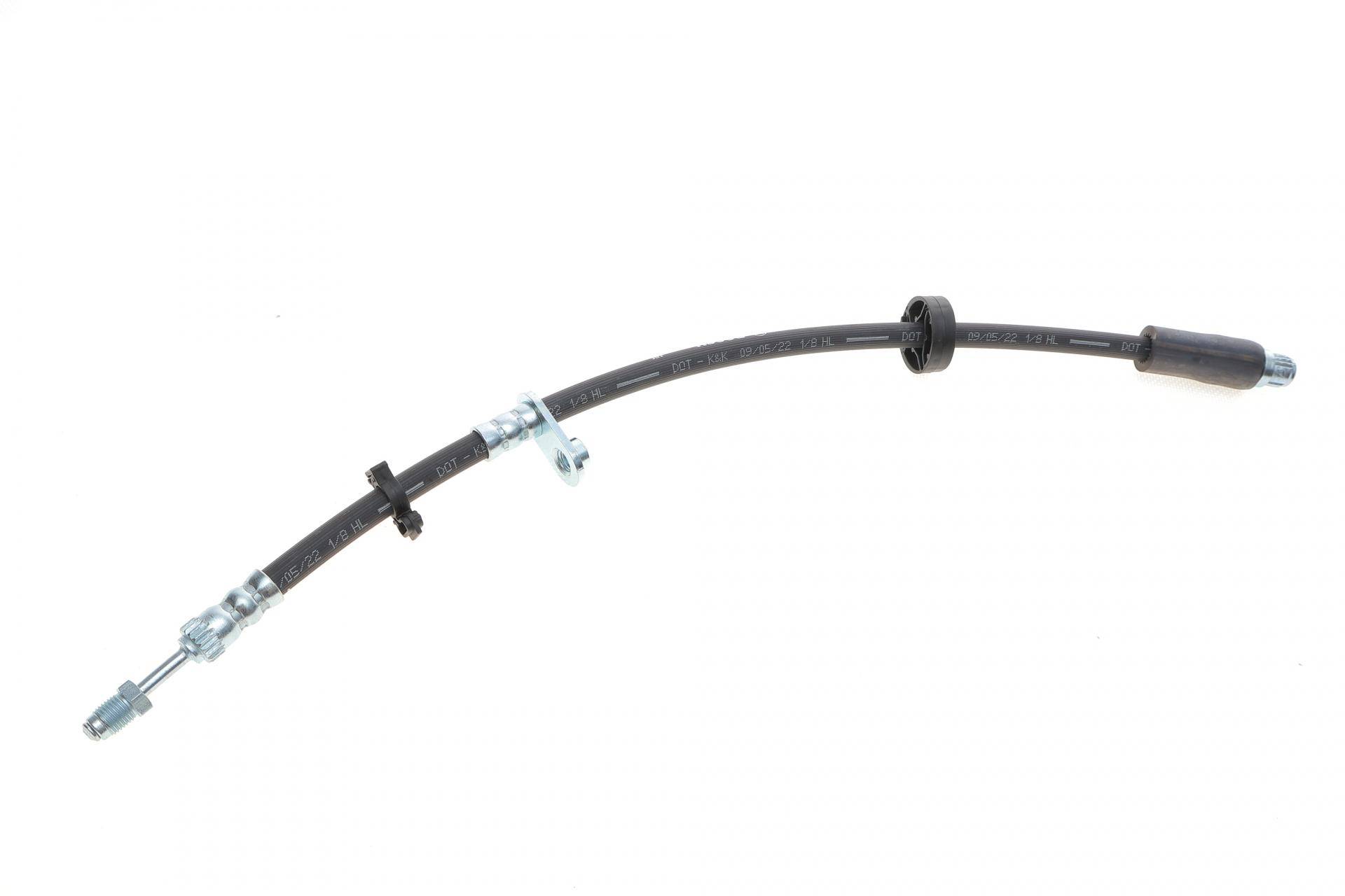 Шланг гальмівний (передній) Citroen Jumpy/Fiat Scudo 06- (L=461mm)