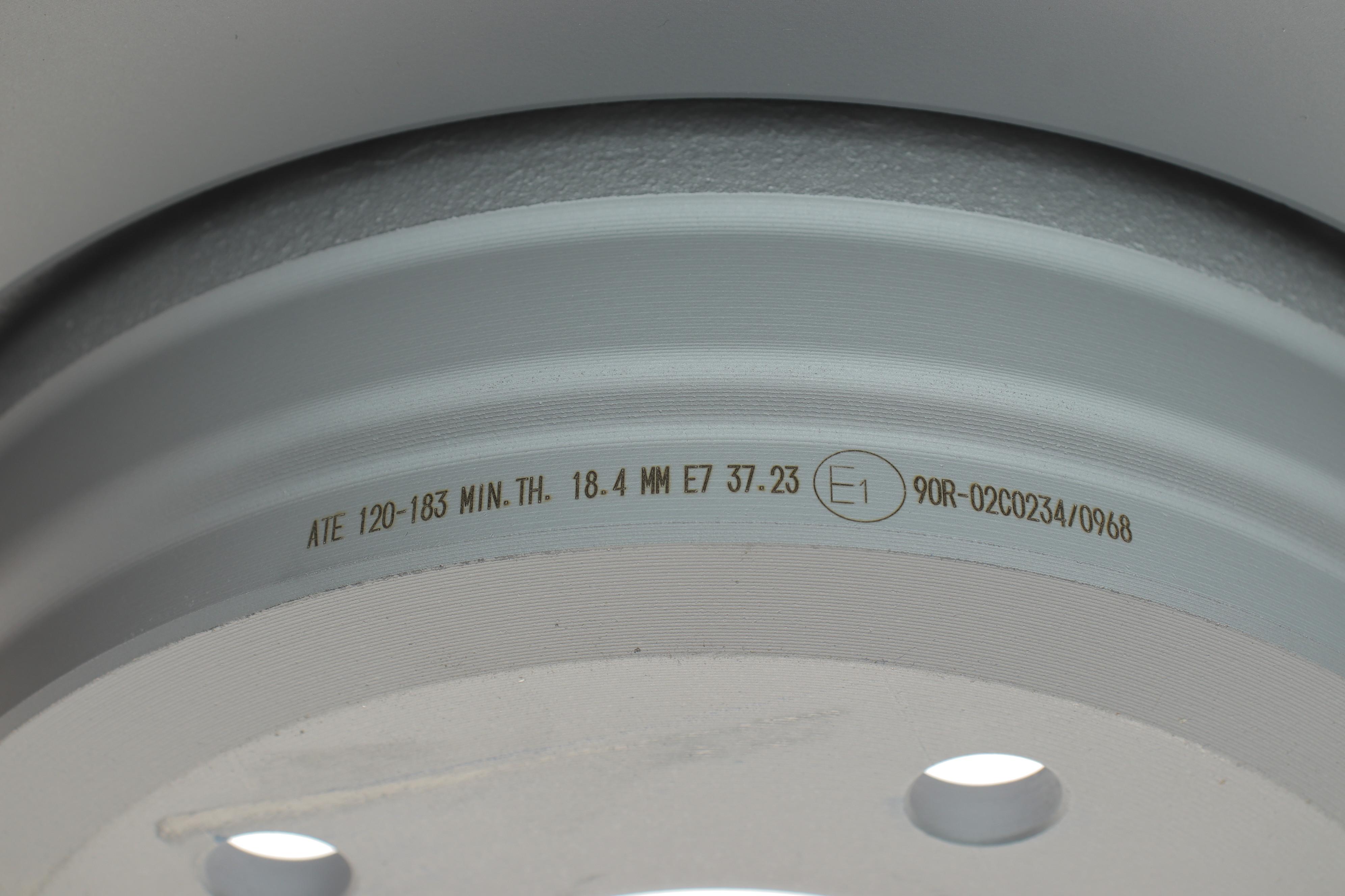 Диск гальмівний (задній) BMW 5 (E60/E61) 03-10/6 (E63/E64) 04-10 (320x20) (вент.)