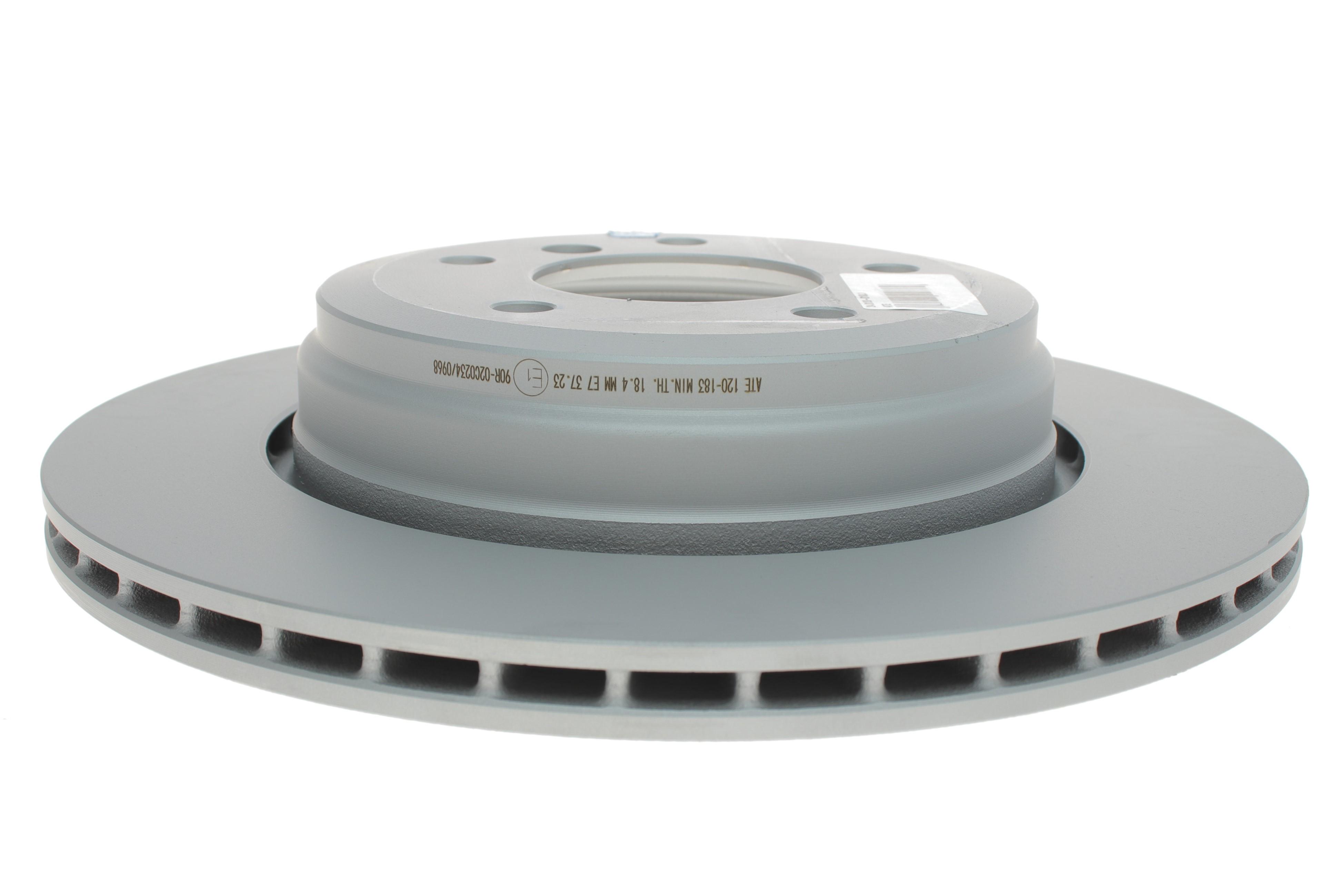 Диск гальмівний (задній) BMW 5 (E60/E61) 03-10/6 (E63/E64) 04-10 (320x20) (вент.)