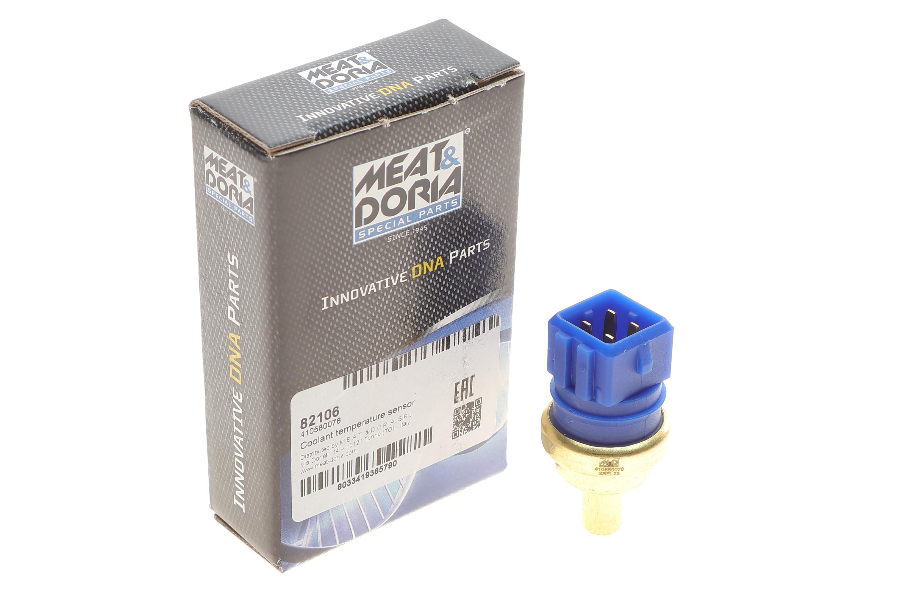 Датчик температури охолоджуючої рідини VW Golf/Seat Leon 1.6/1.9TDi 98-10 (4 конт.) (синій)