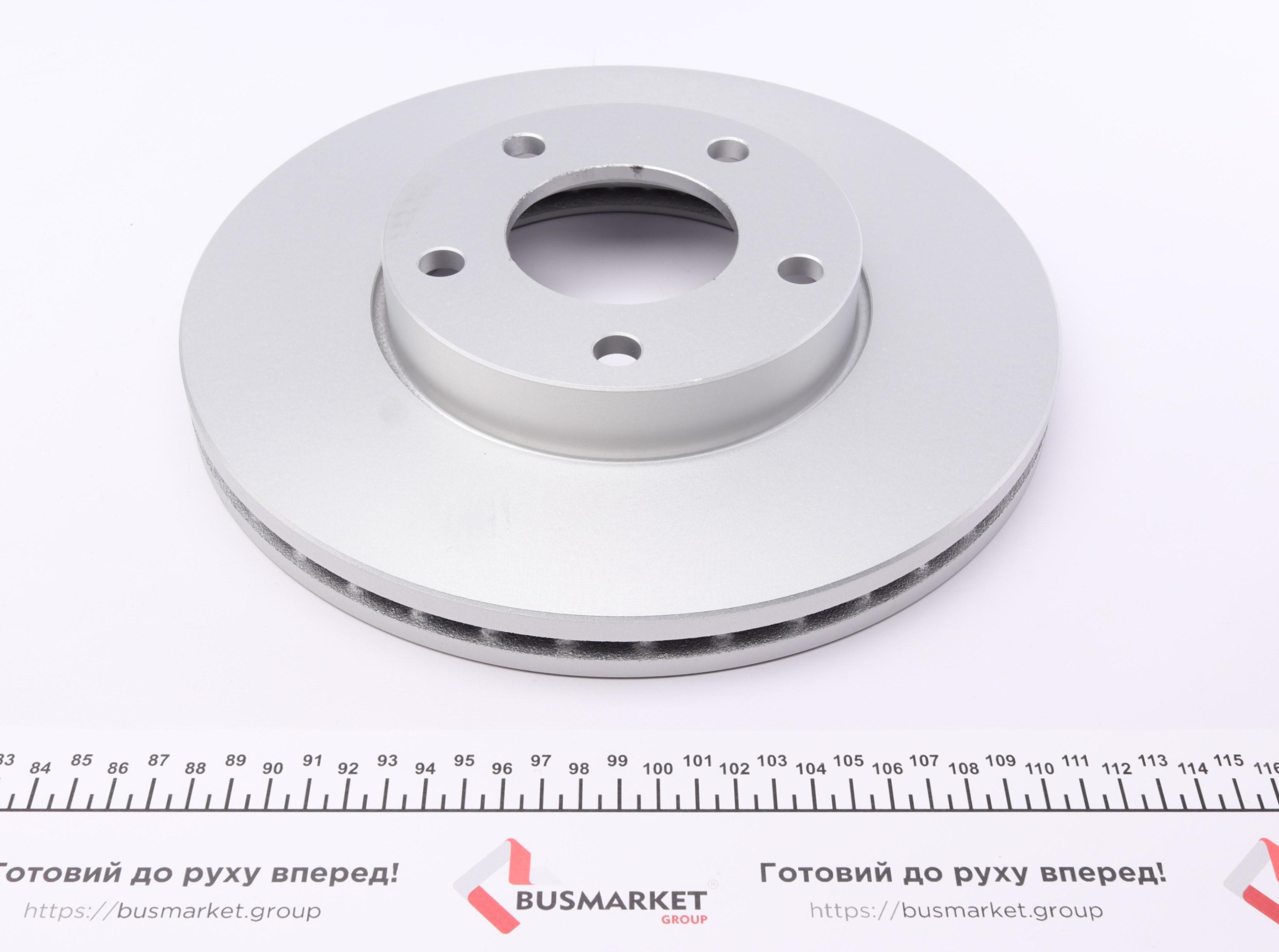 Диск гальмівний (передній) Mazda 3/5 05- (278x25) PRO