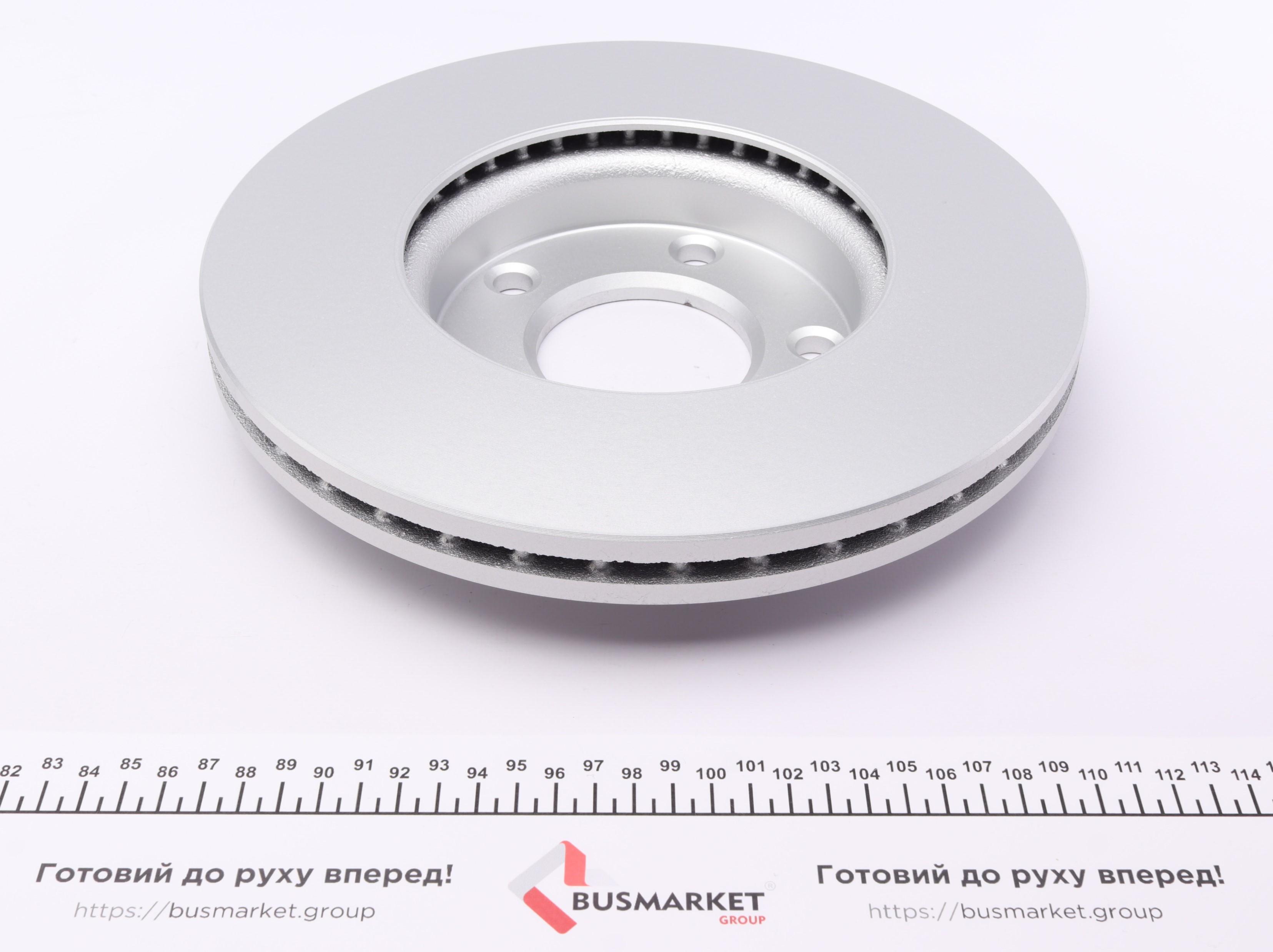 Диск гальмівний (передній) Mazda 3/5 05- (278x25) PRO