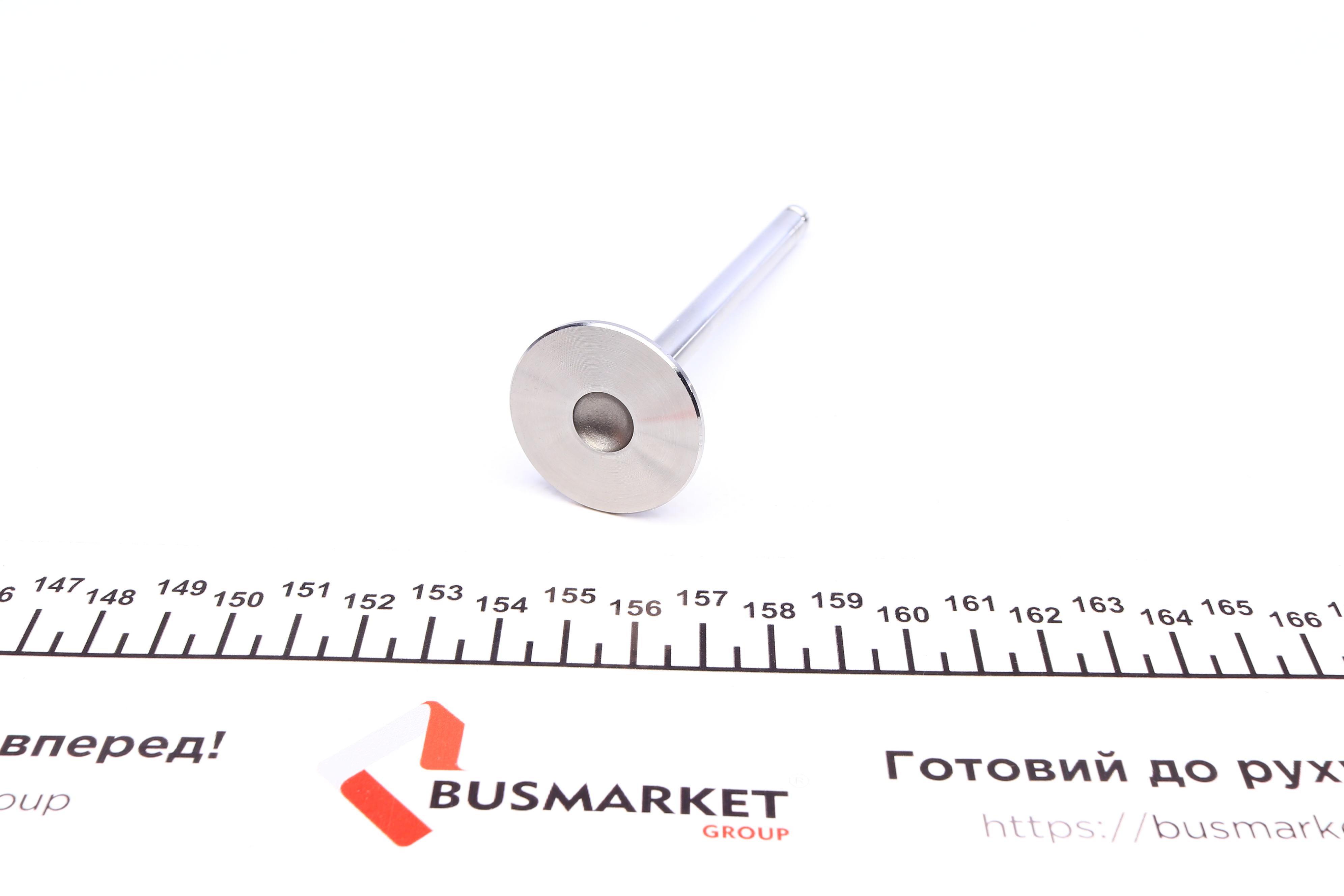 Клапан (впуск) Opel Combo/Astra F 1/2/1.4 88-00 (33x7x104.6) (вальцювання)