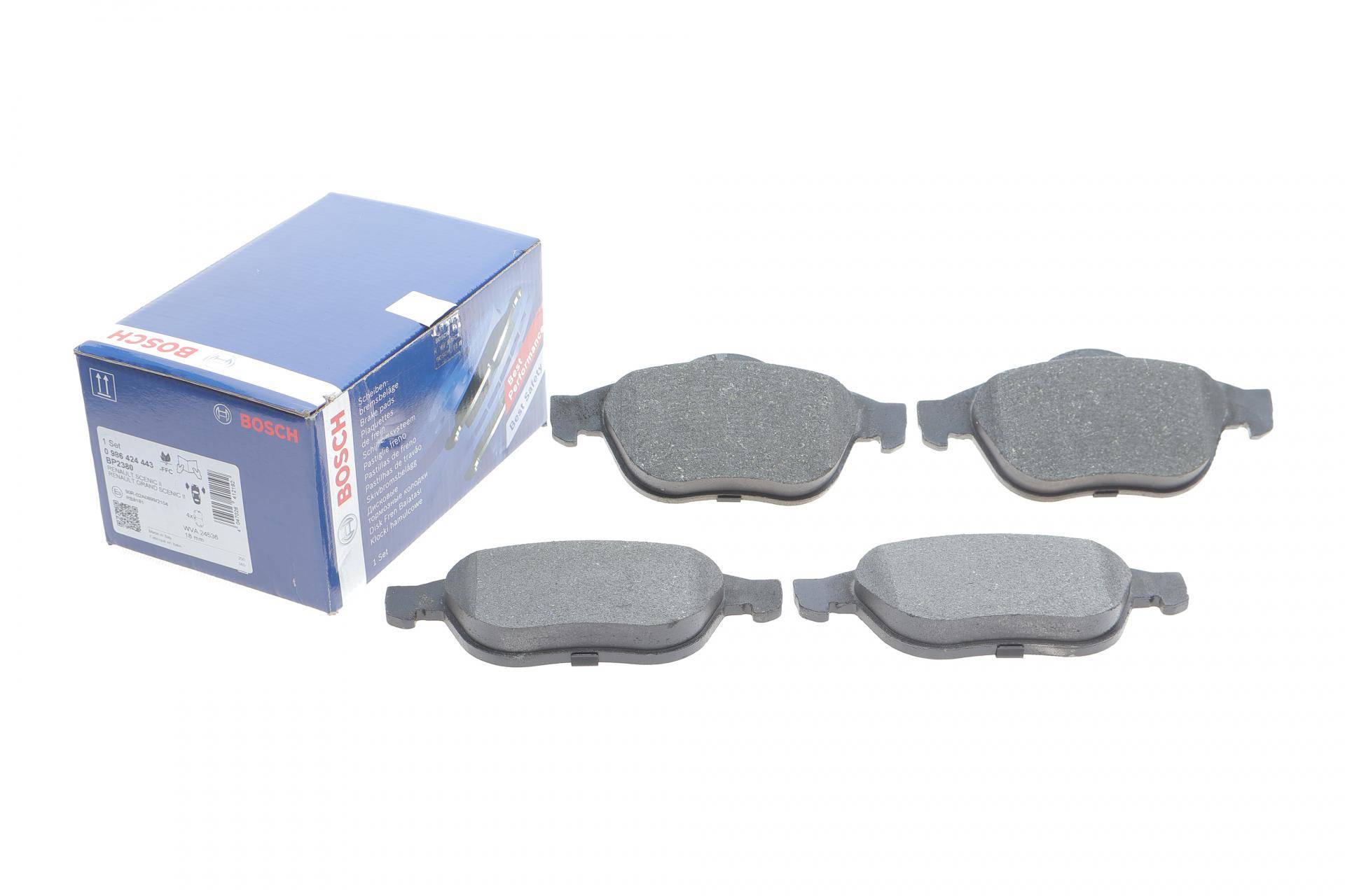 Колодки гальмівні (передні) Renault Scenic II/Grand Scenic II 03-