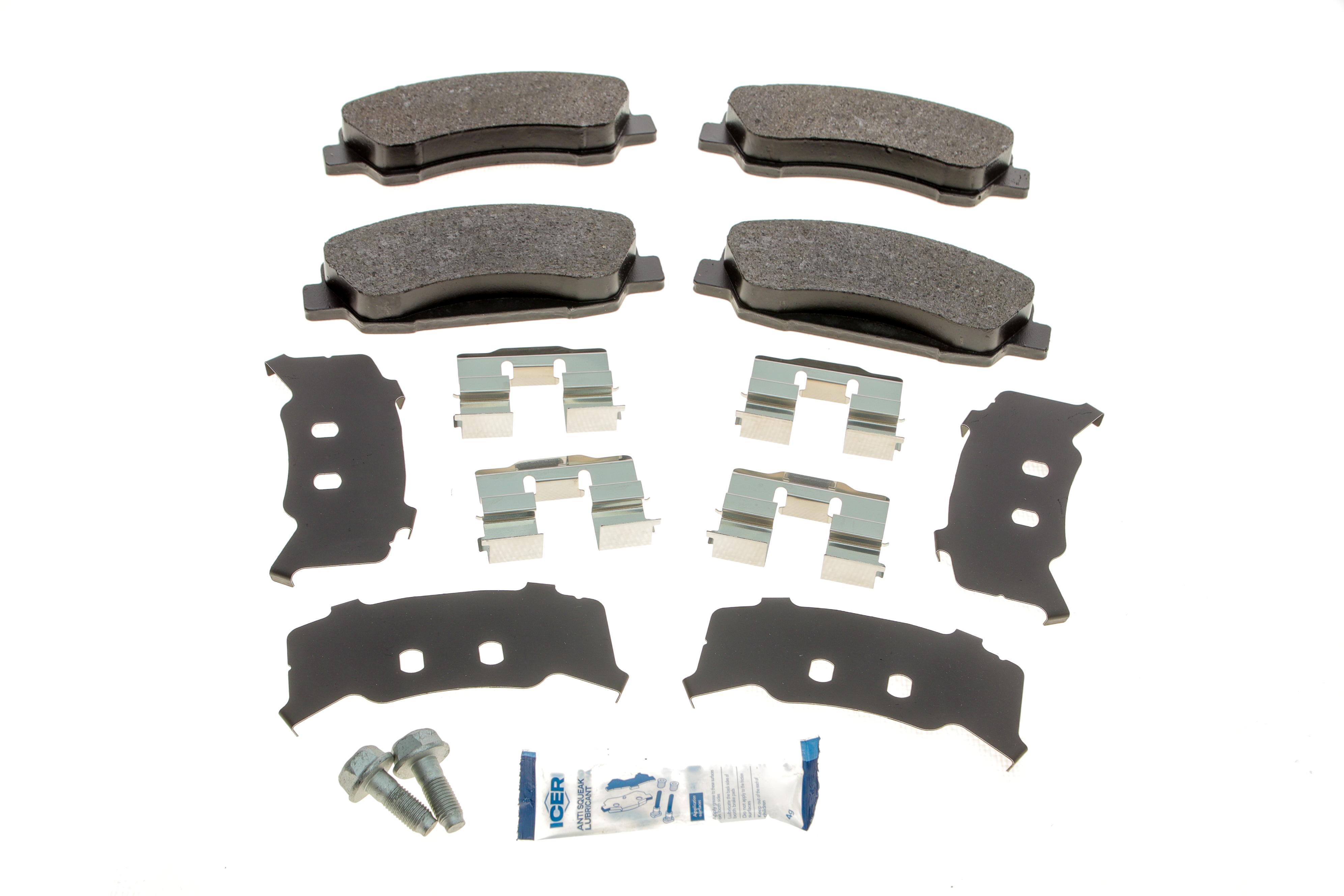 Колодки тормозные (передние) Citroen C4 Cactus 14-/C-Elysee/Peugeot 301 12-/308 II 13- (с аксес.)